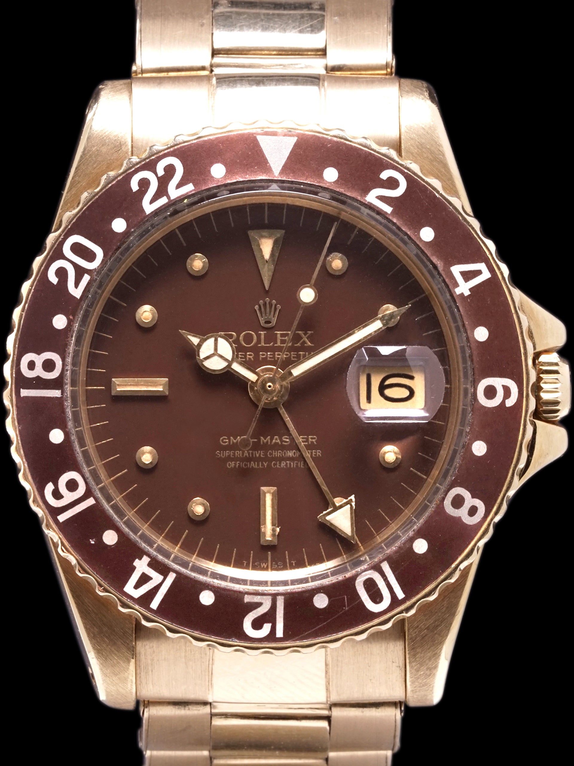 1969 Rolex GMT-Master (Ref. 1675) 18k YG