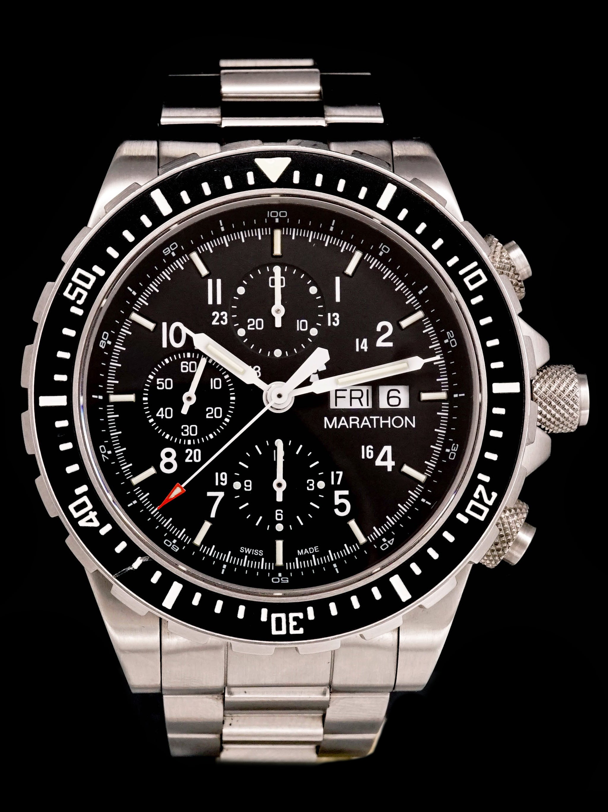 2007 Marathon CSAR Military Chronograph