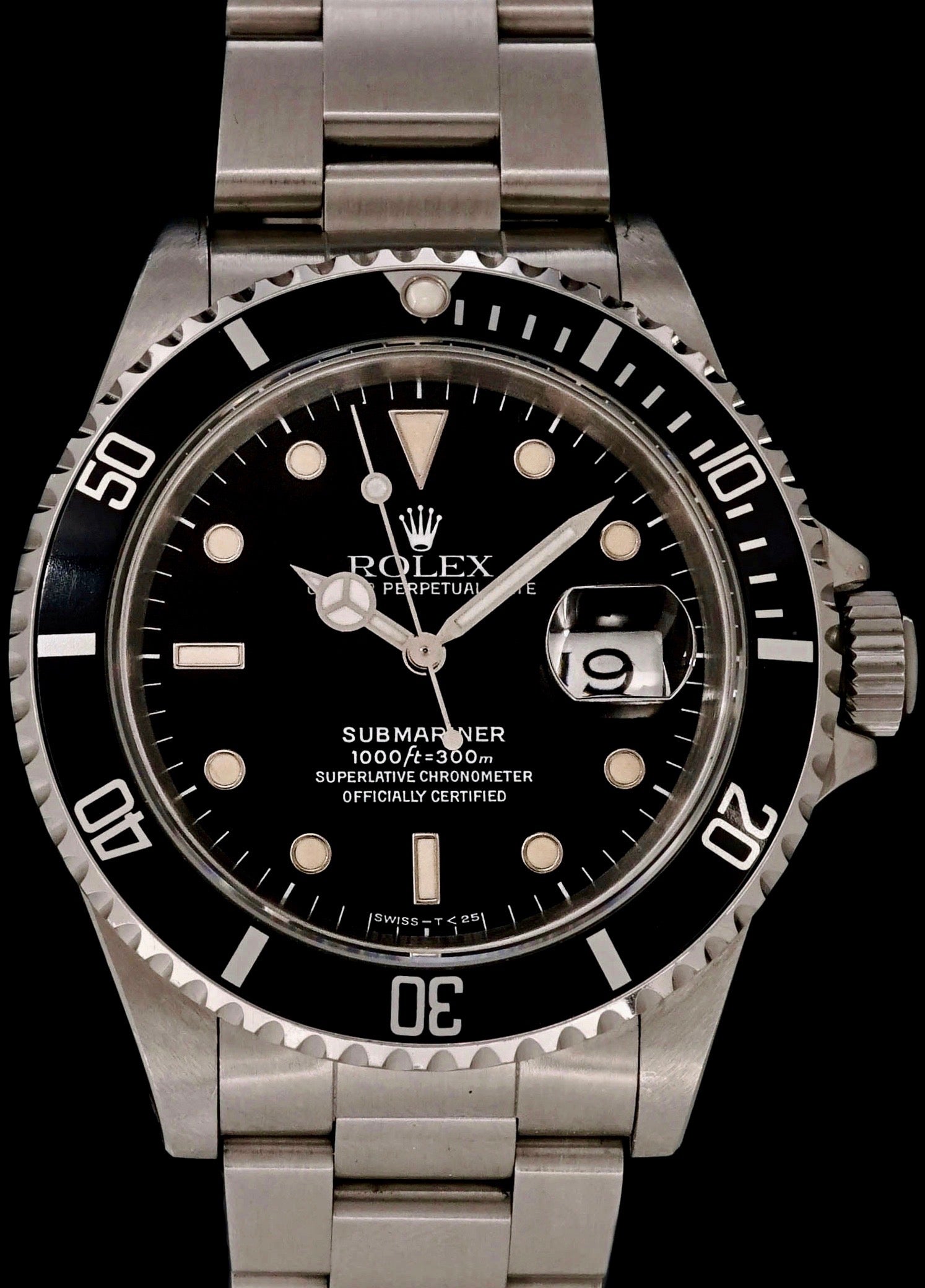1991 Rolex Submariner Date (Ref. 16610) "Unpolished"