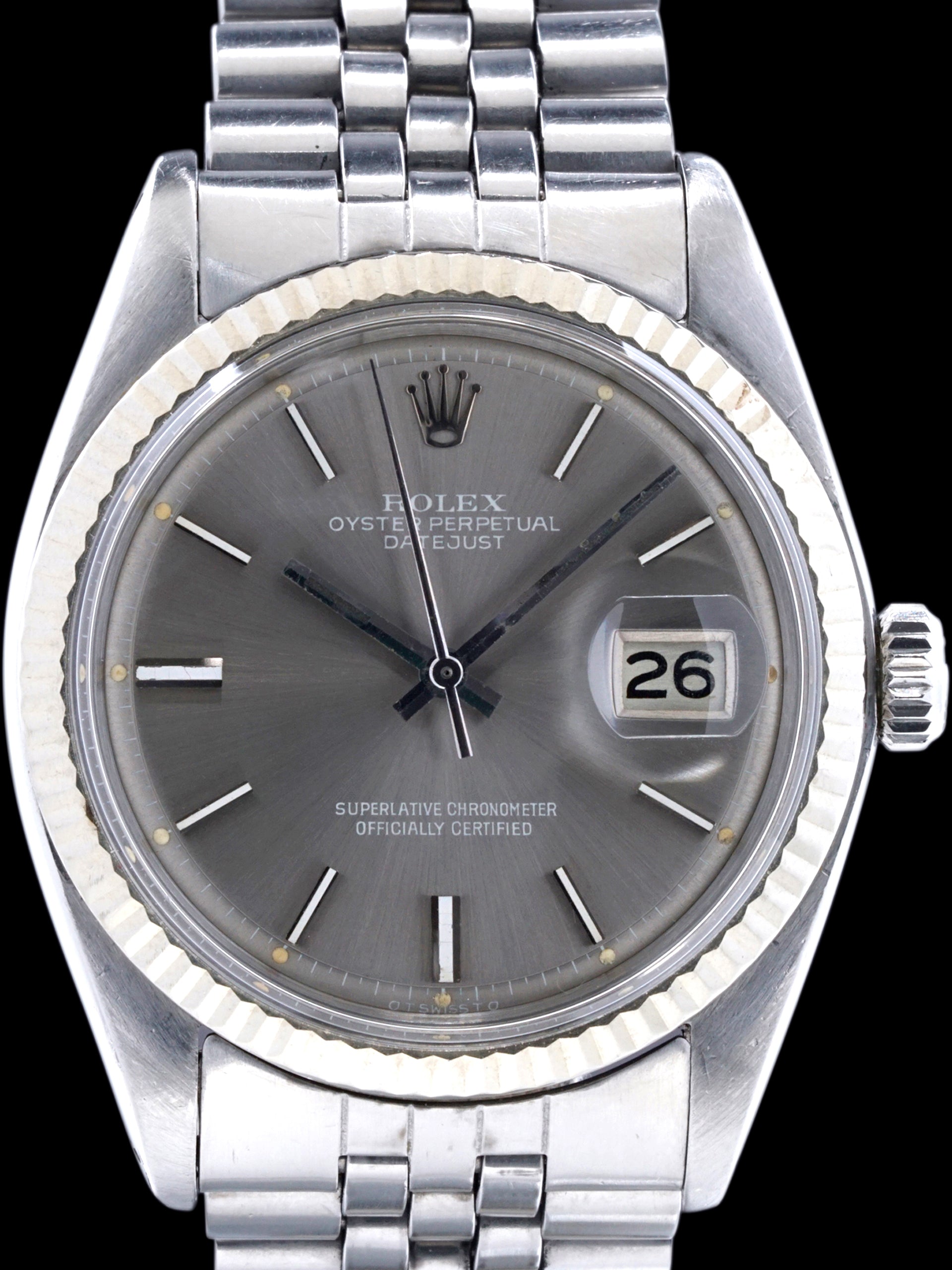 1973 Rolex Datejust (Ref. 1601) Grey Sigma "Ghost" Dial