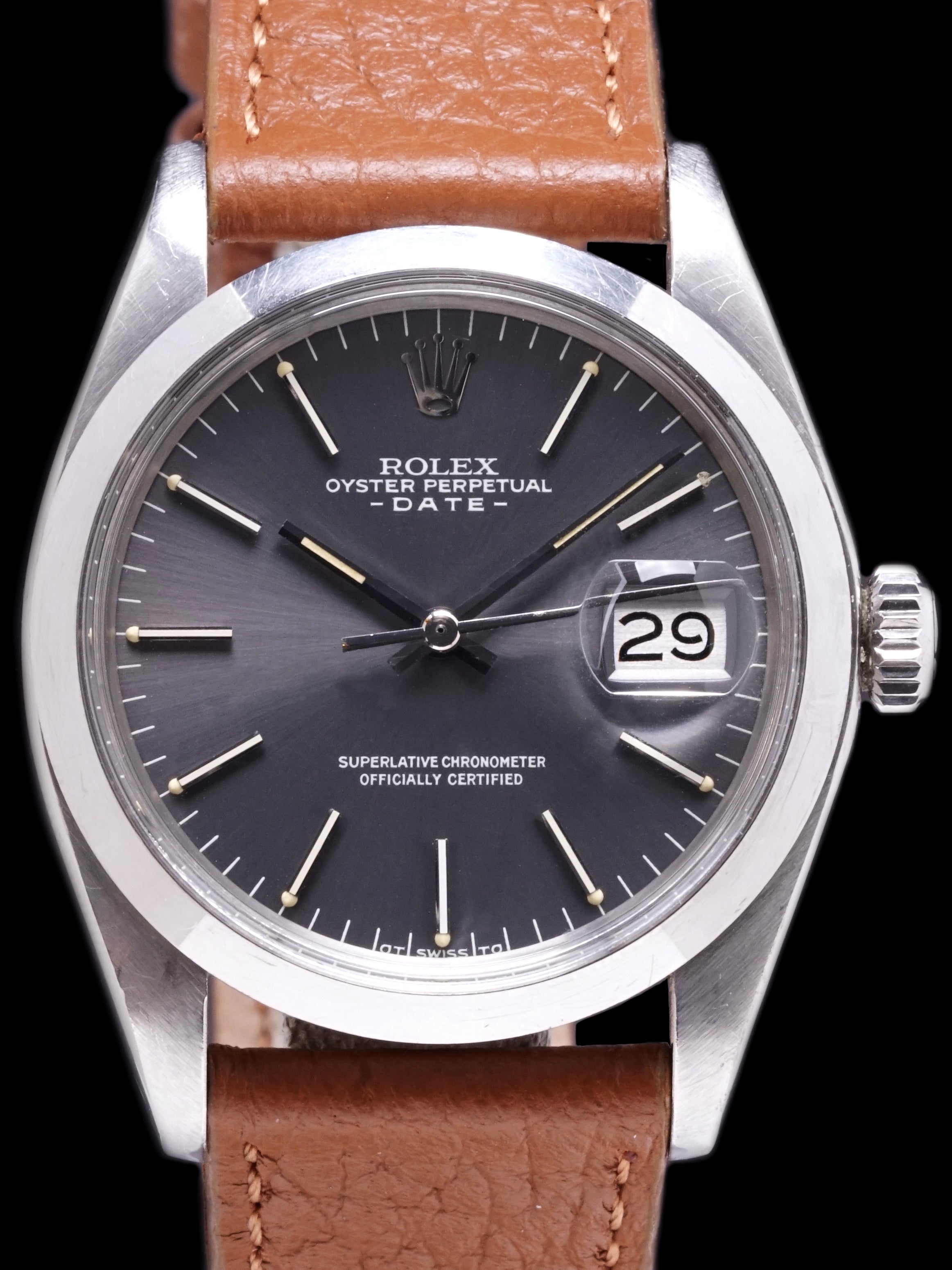 1974 Rolex Oyster-Perpetual Date (Ref. 1500) Grey Sigma Dial