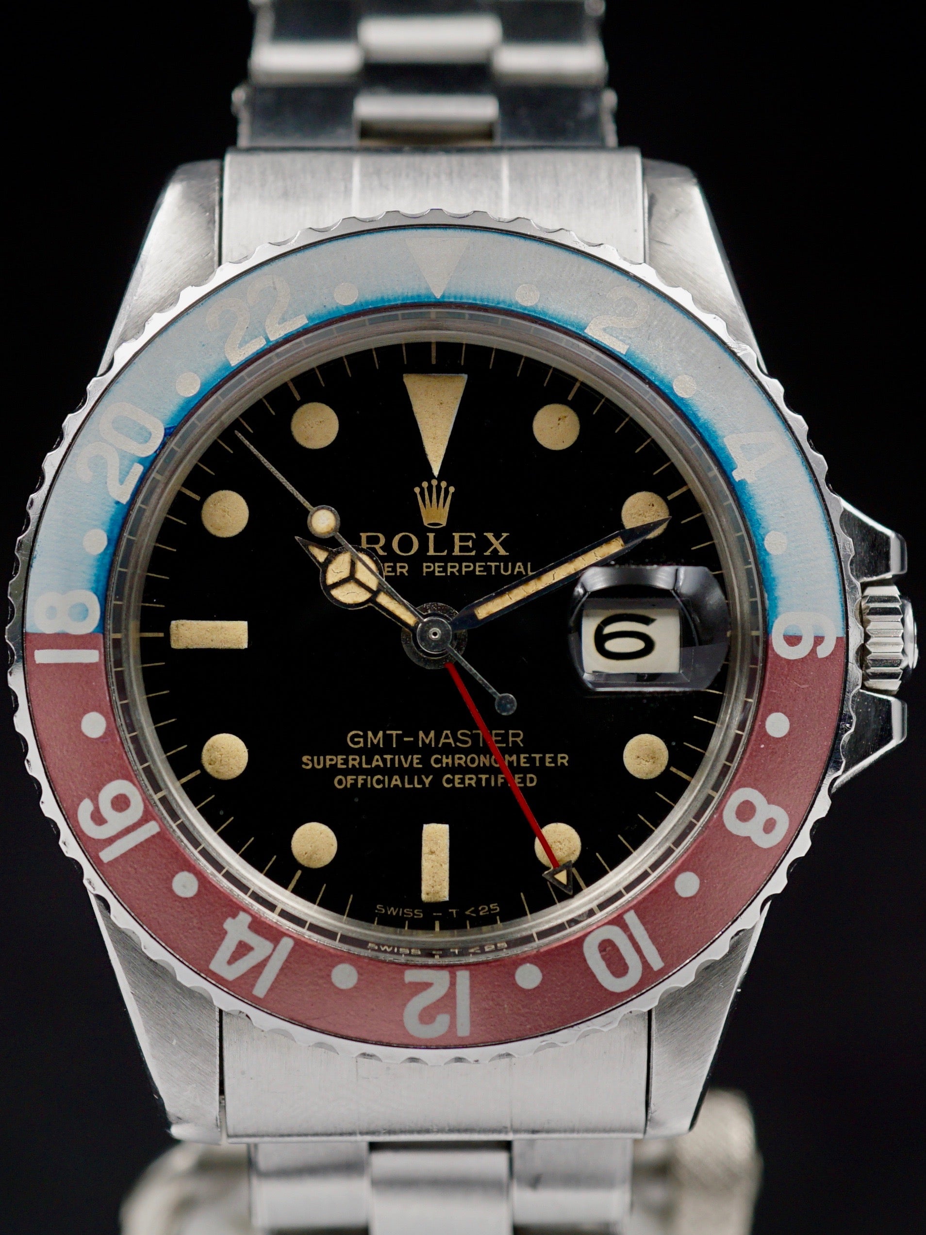 1968 Rolex GMT-Master (Ref. 1675) Gilt Dial "Box and Papers"