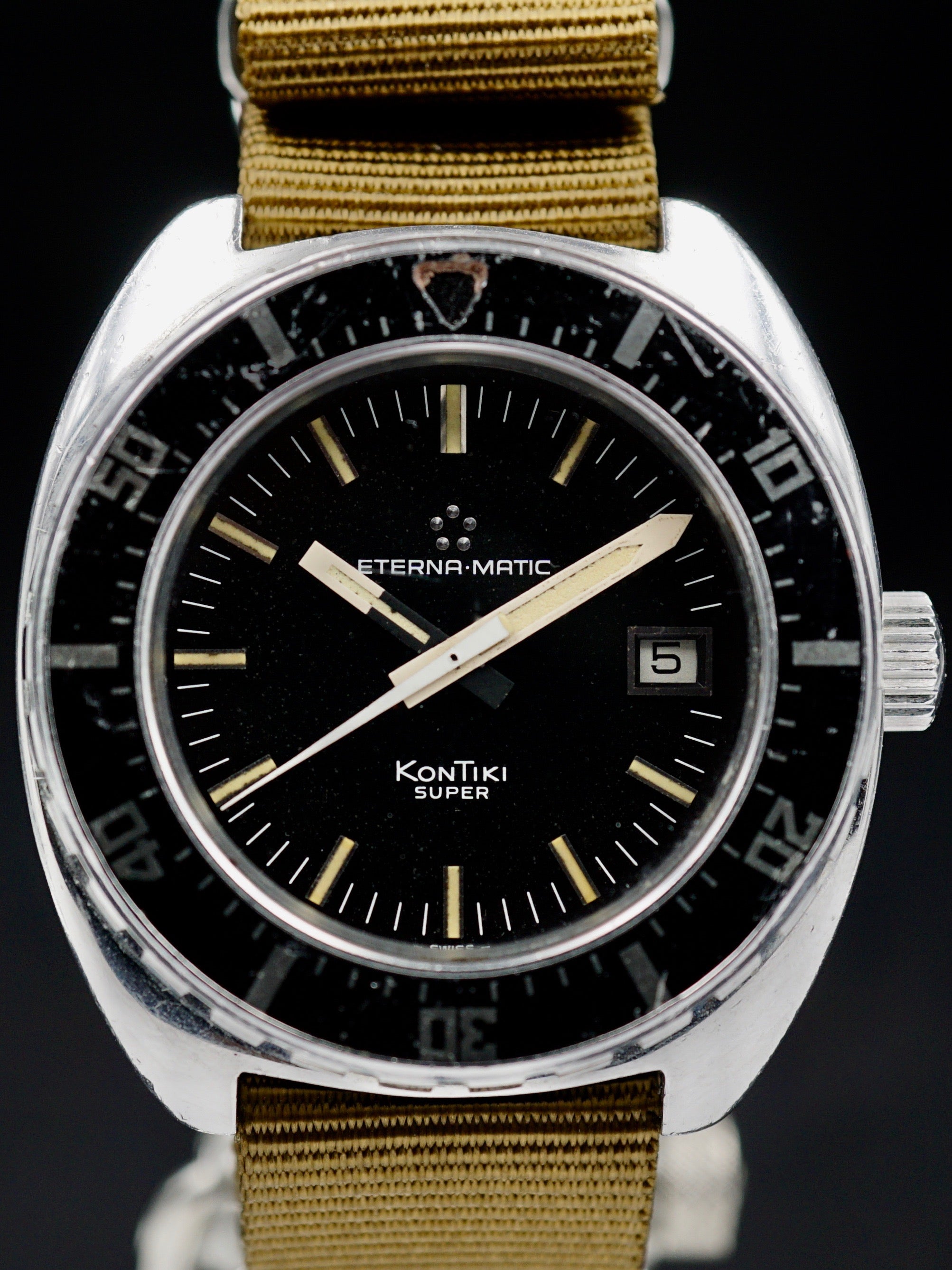 1970's Eterna-Matic KonTiki SUPER ref. 633.1018.41