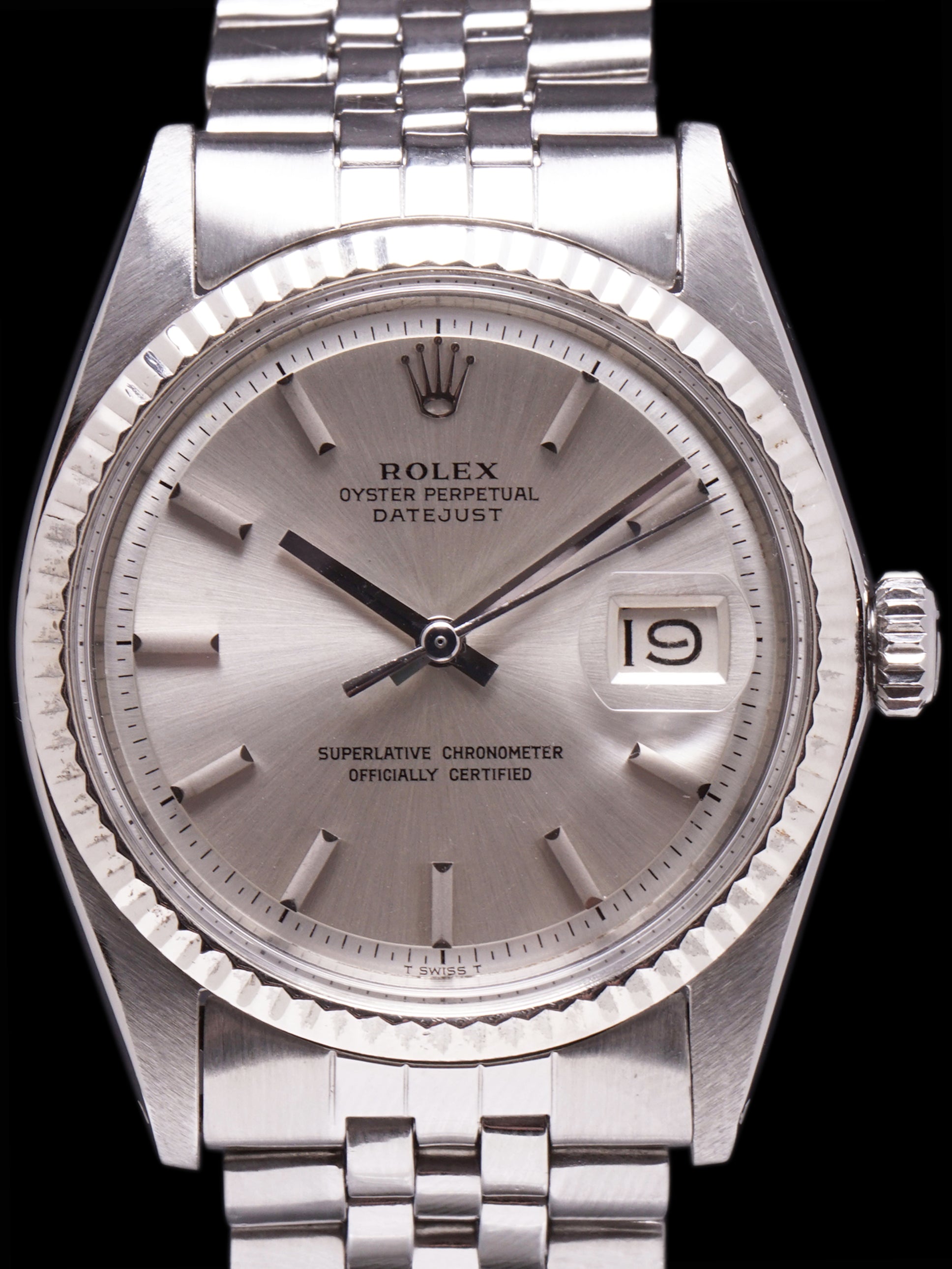 1970 Rolex Datejust (Ref. 1601) Non-Luminous