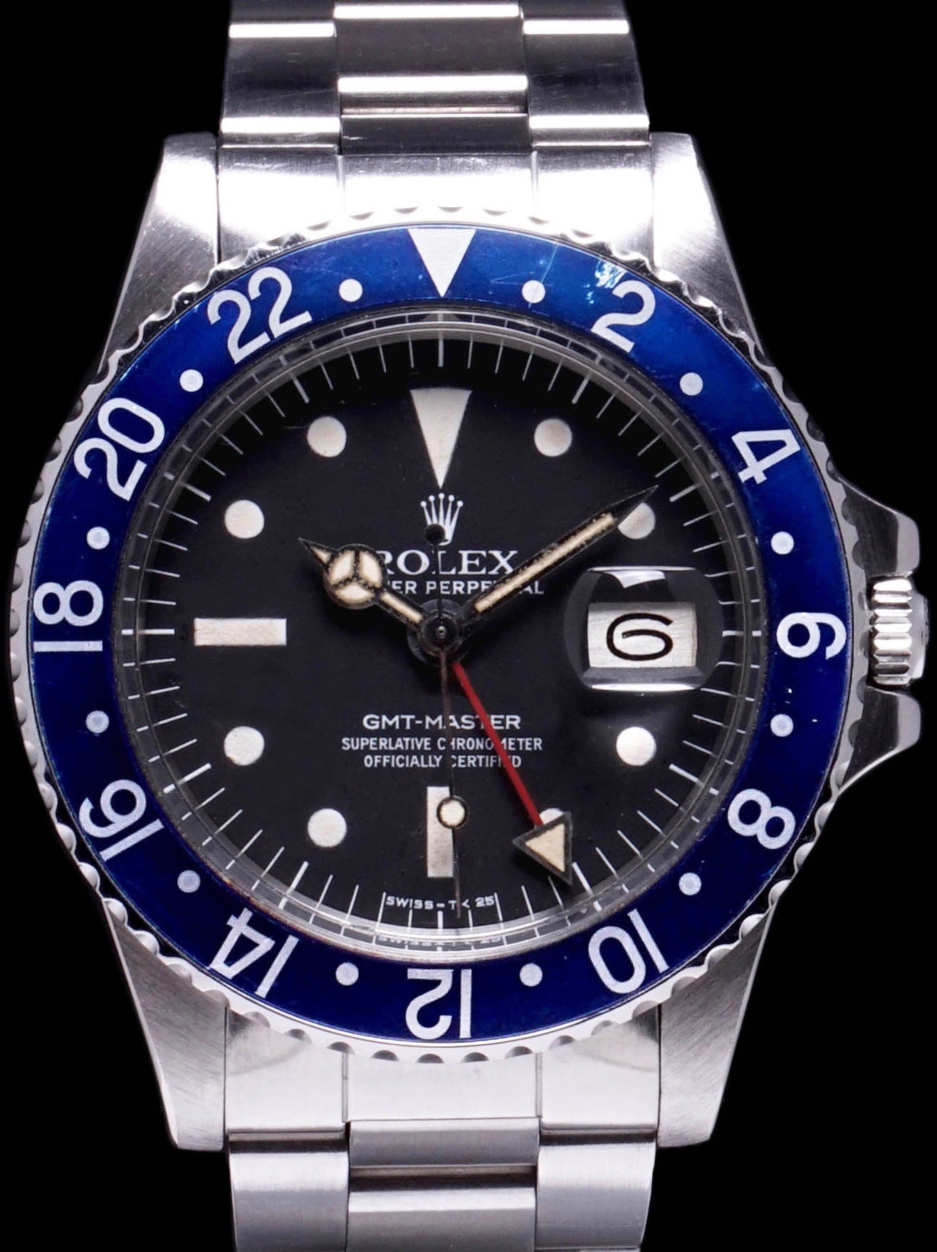 1977 Rolex GMT-Master (Ref. 1675) Mk. III Radial Dial "Blueberry"