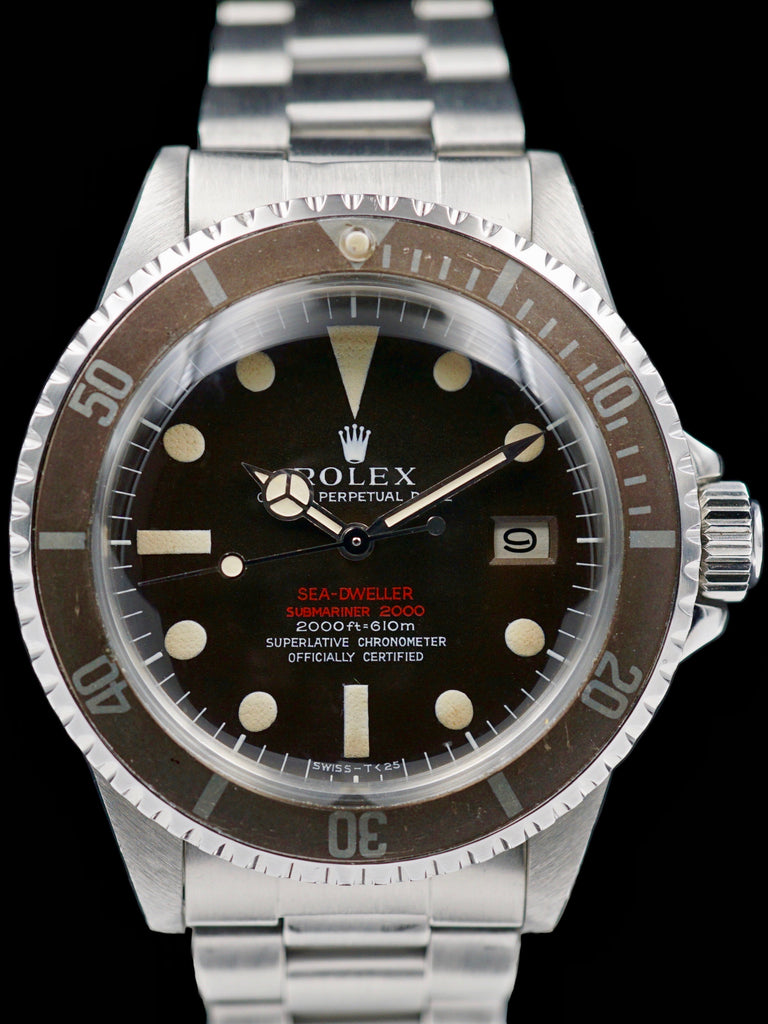 1968 Tropical Rolex Double Red Sea-Dweller (Ref. 1665) "Mk 2"