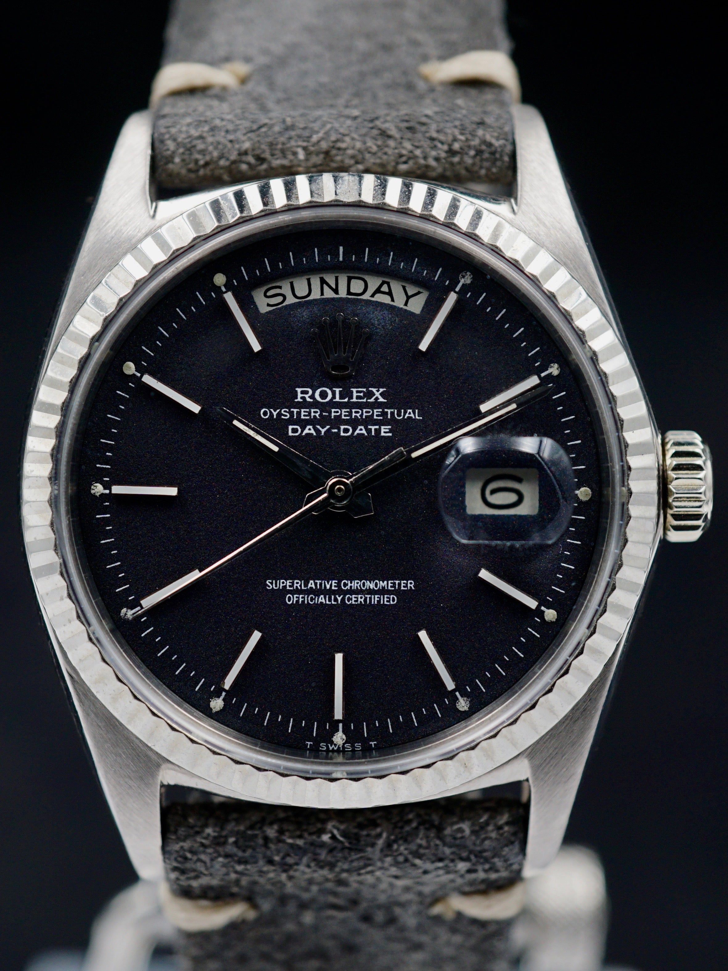 1965 Rolex Day Date Ref. 1803 18k WG "Confetti Dial"