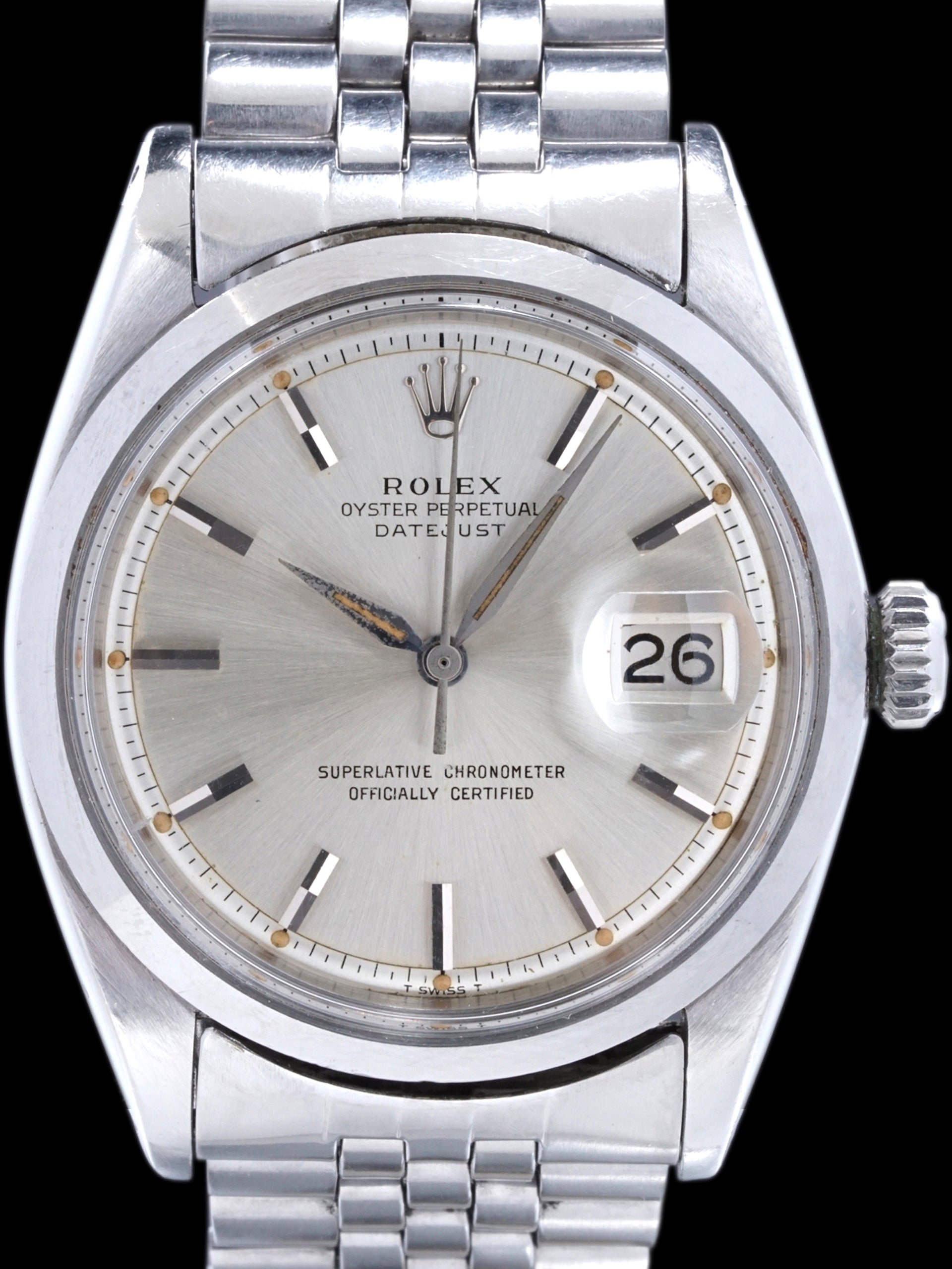 1966 Rolex Datejust (Ref. 1600) Silver Dial