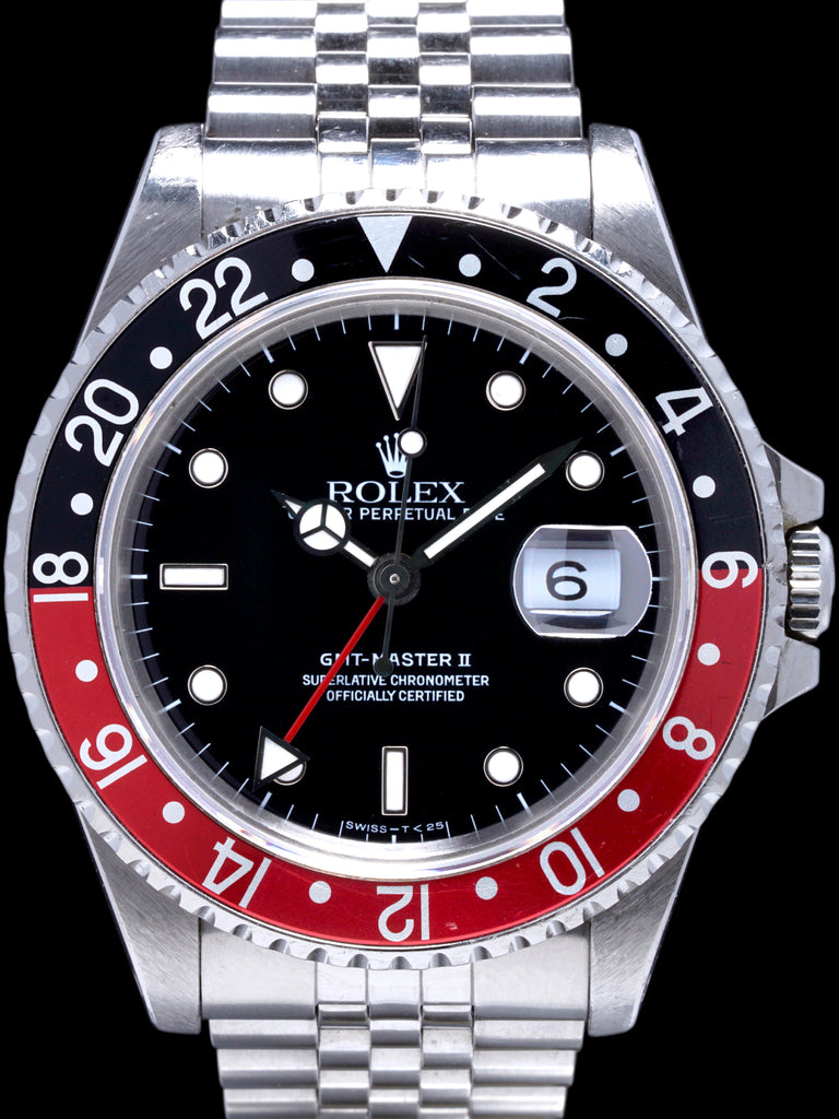 *Unpolished* 1989 Rolex GMT-Master II (Ref. 16710) "Coke"
