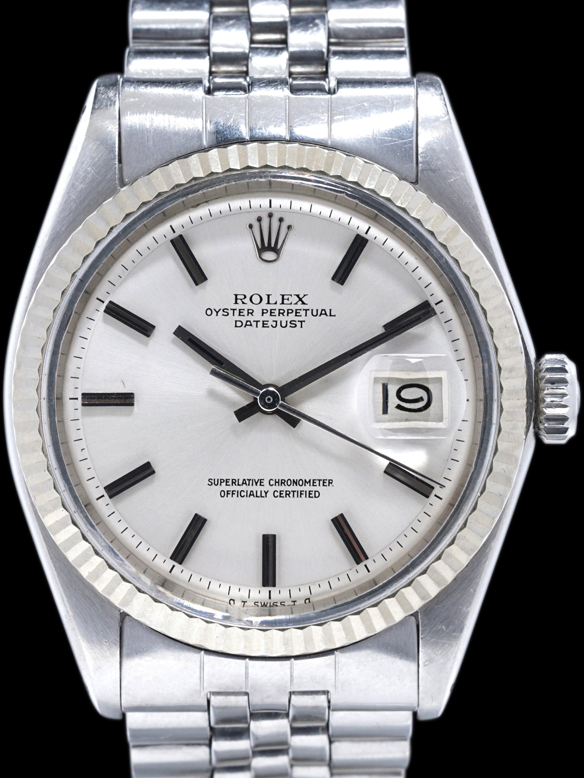 1973 Rolex Datejust (Ref. 1601) No-Lume "Sigma" Dial