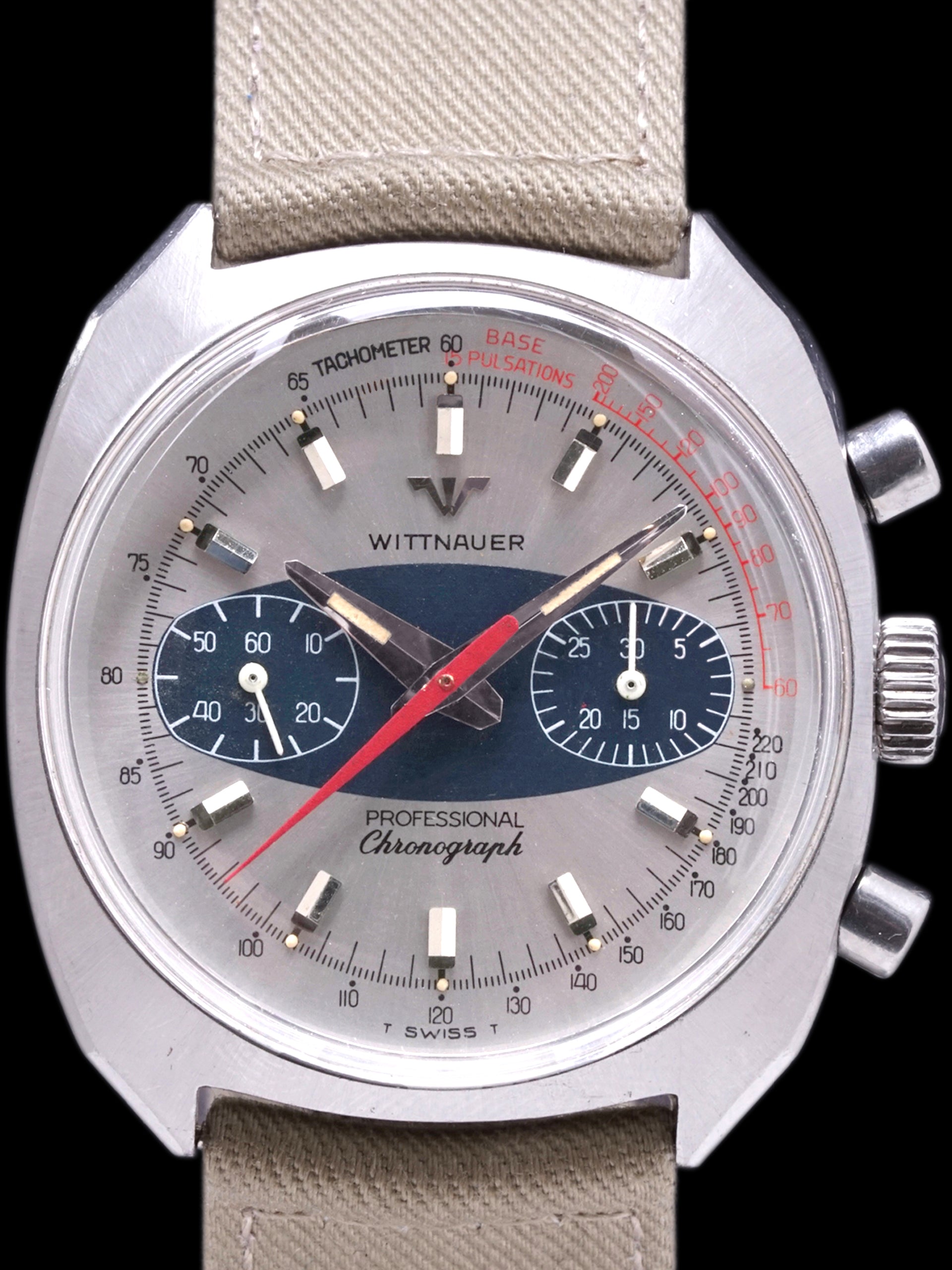 1960s Wittnauer Professional Chronograph (Ref. 247T) "Surfboard Dial"