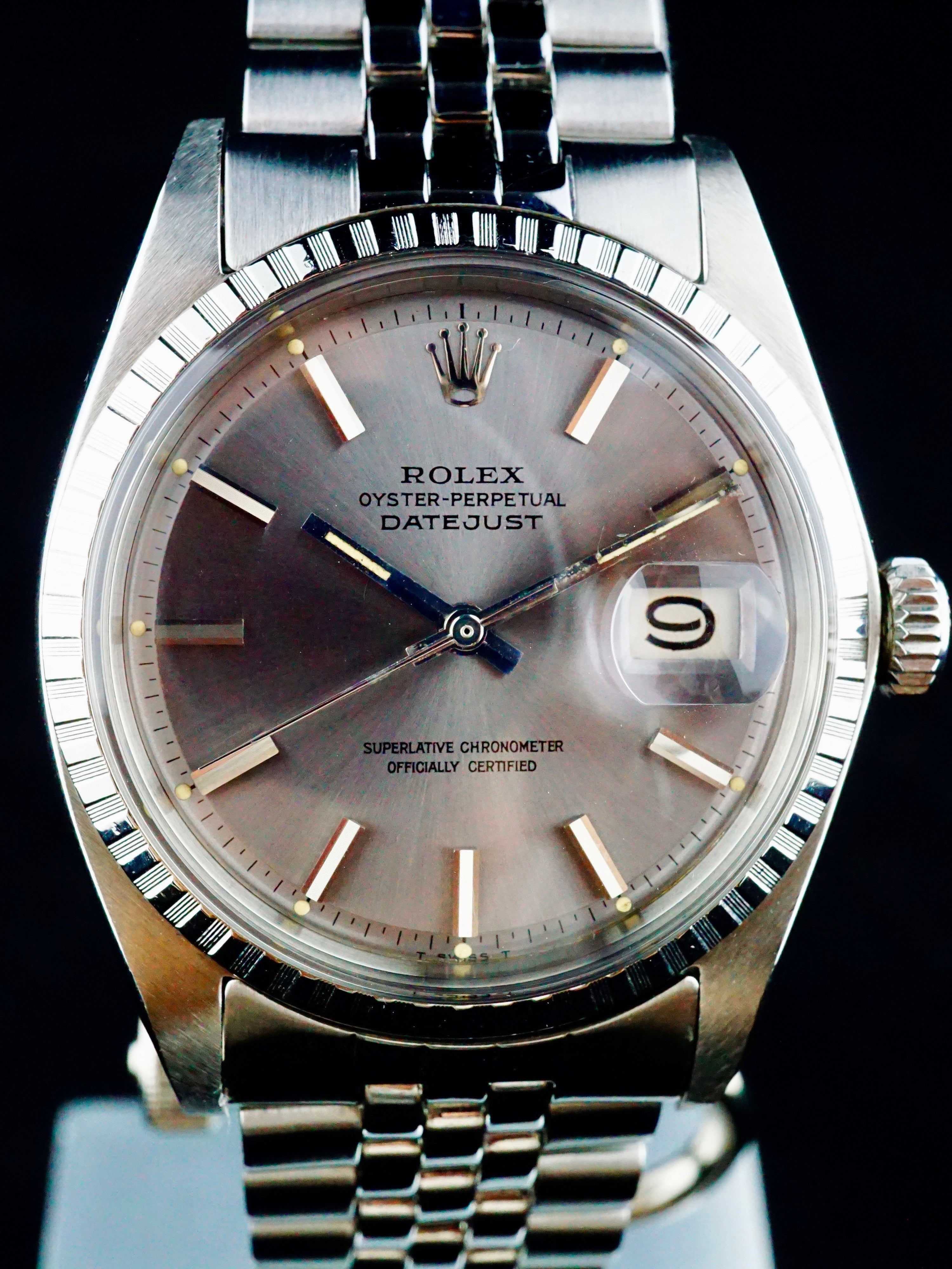 1969 Rolex Datejust 1603 Grey Dial