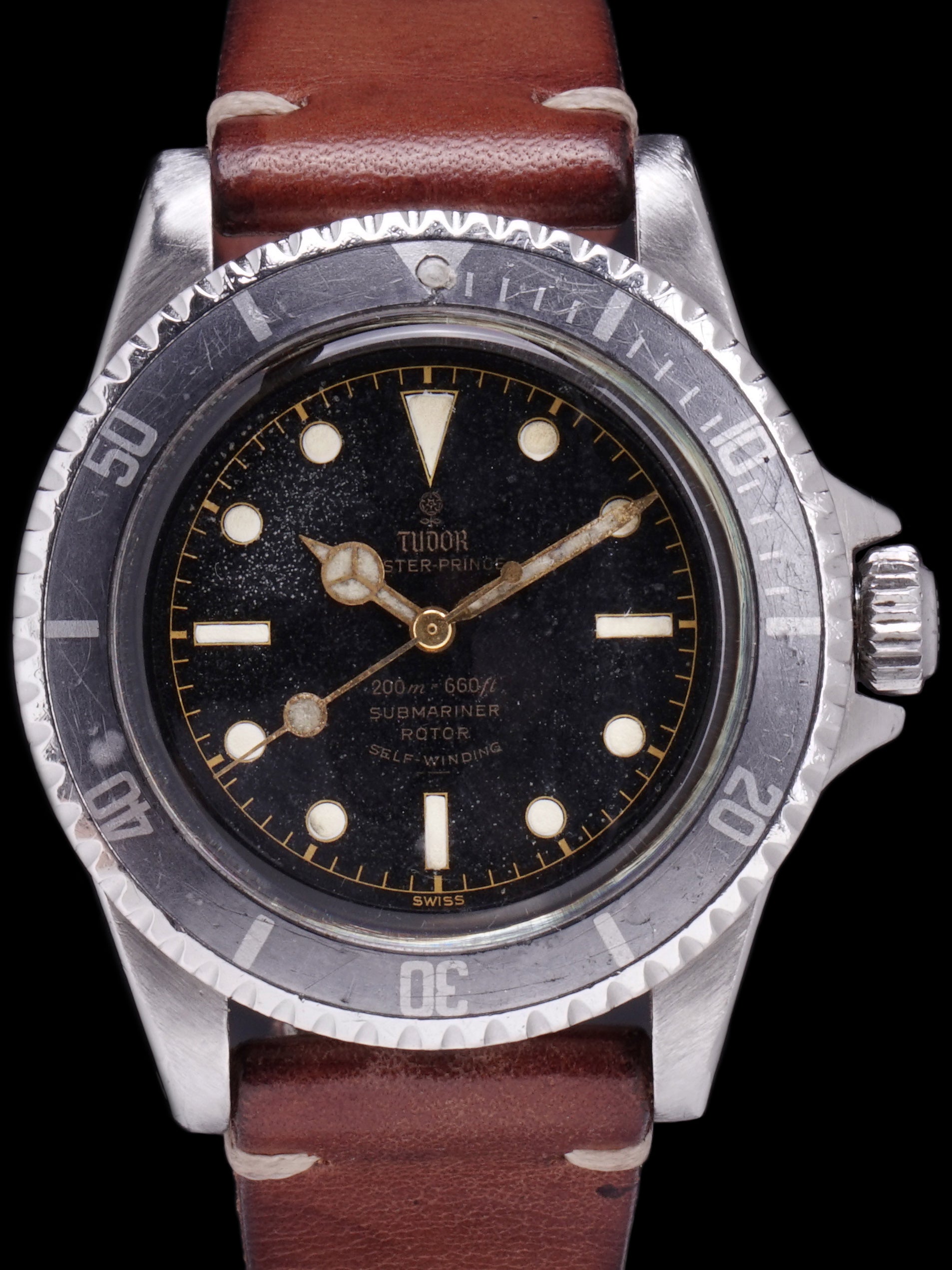 U.S.N. 1963 Tudor Submariner (Ref. 7928) PCG "Gilt Chapter Ring UNDERLINE Dial"