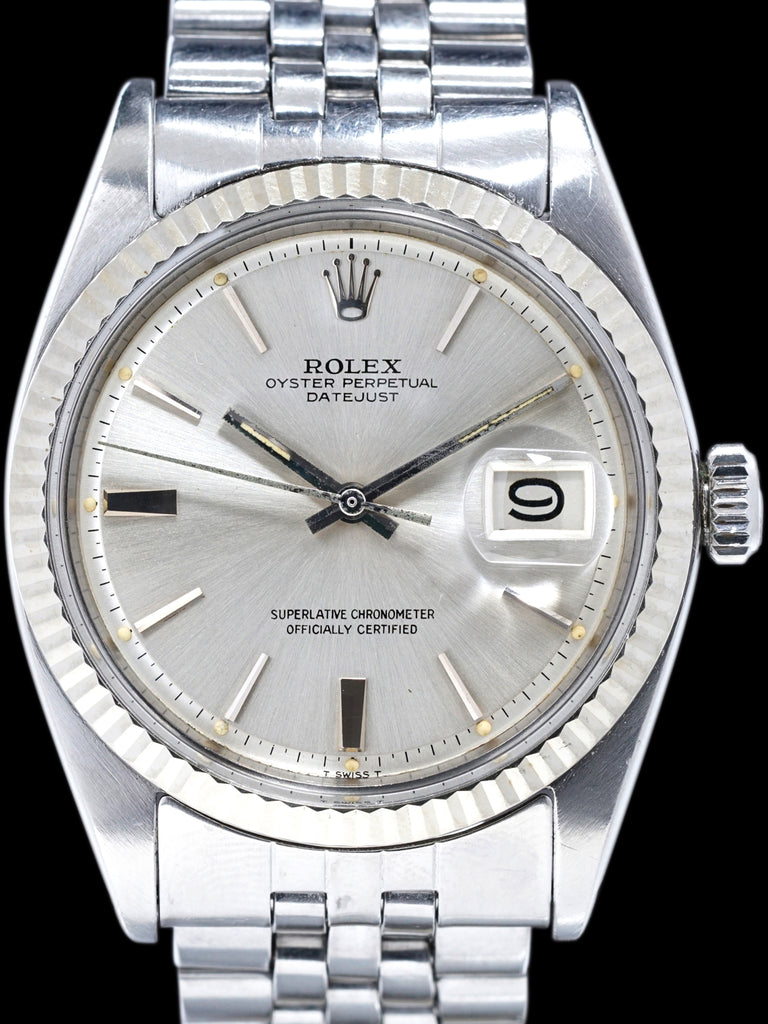 1966 Rolex Datejust (Ref. 1601) Silver "Doorstop" Dial