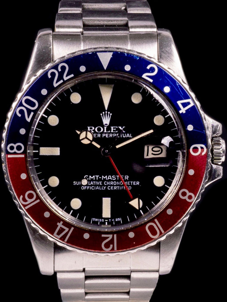 1979 Rolex GMT-Master (Ref. 16750) Matte Dial with Box and Papers