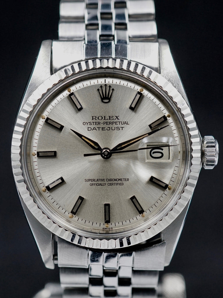 1963 Rolex Datejust (Ref. 1601) Silver 'Swiss Only' Dial