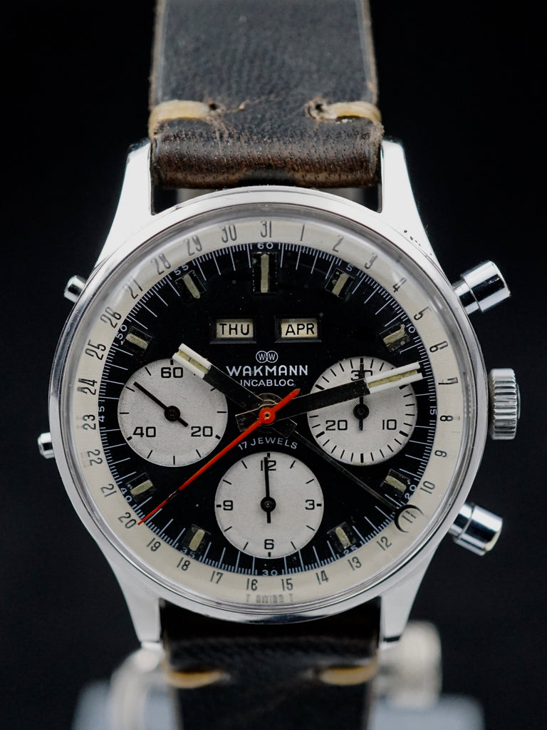 Wakmann Incabloc Triple Date Chronograph 71.1309.70