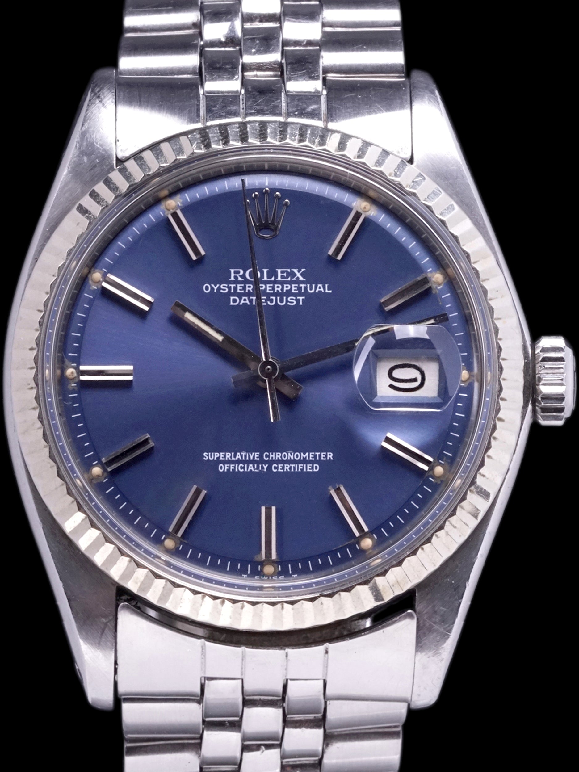 1973 Rolex Datejust (Ref. 1601) Blue Dial