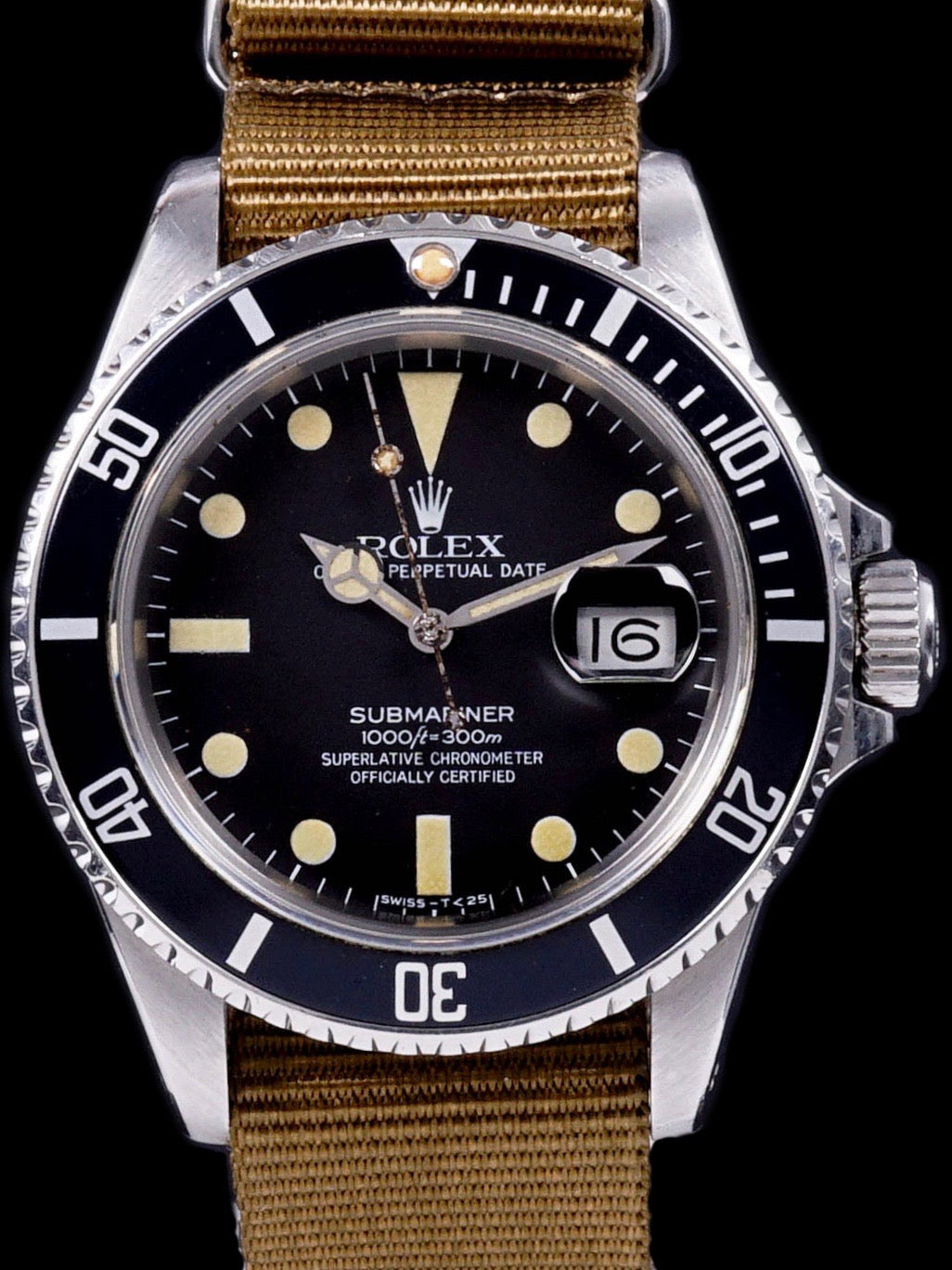  1983 Rolex Submariner Ref.16800 Matte Dial Unpolished