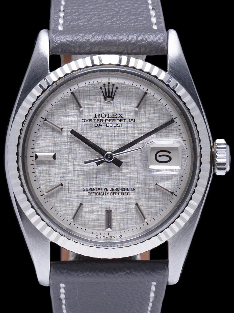 1973 Rolex Datejust (Ref. 1601) No Lume Sigma "Linen Dial”