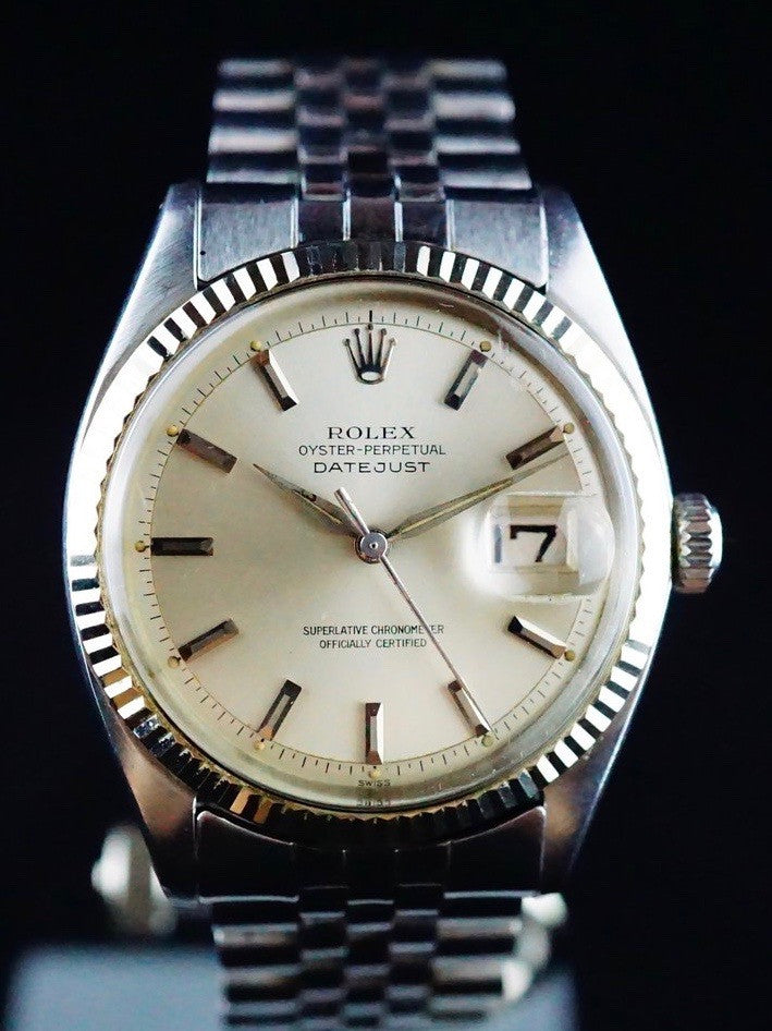 1962 Rolex Datejust (Ref. 1601) Silver Swiss Only Dial