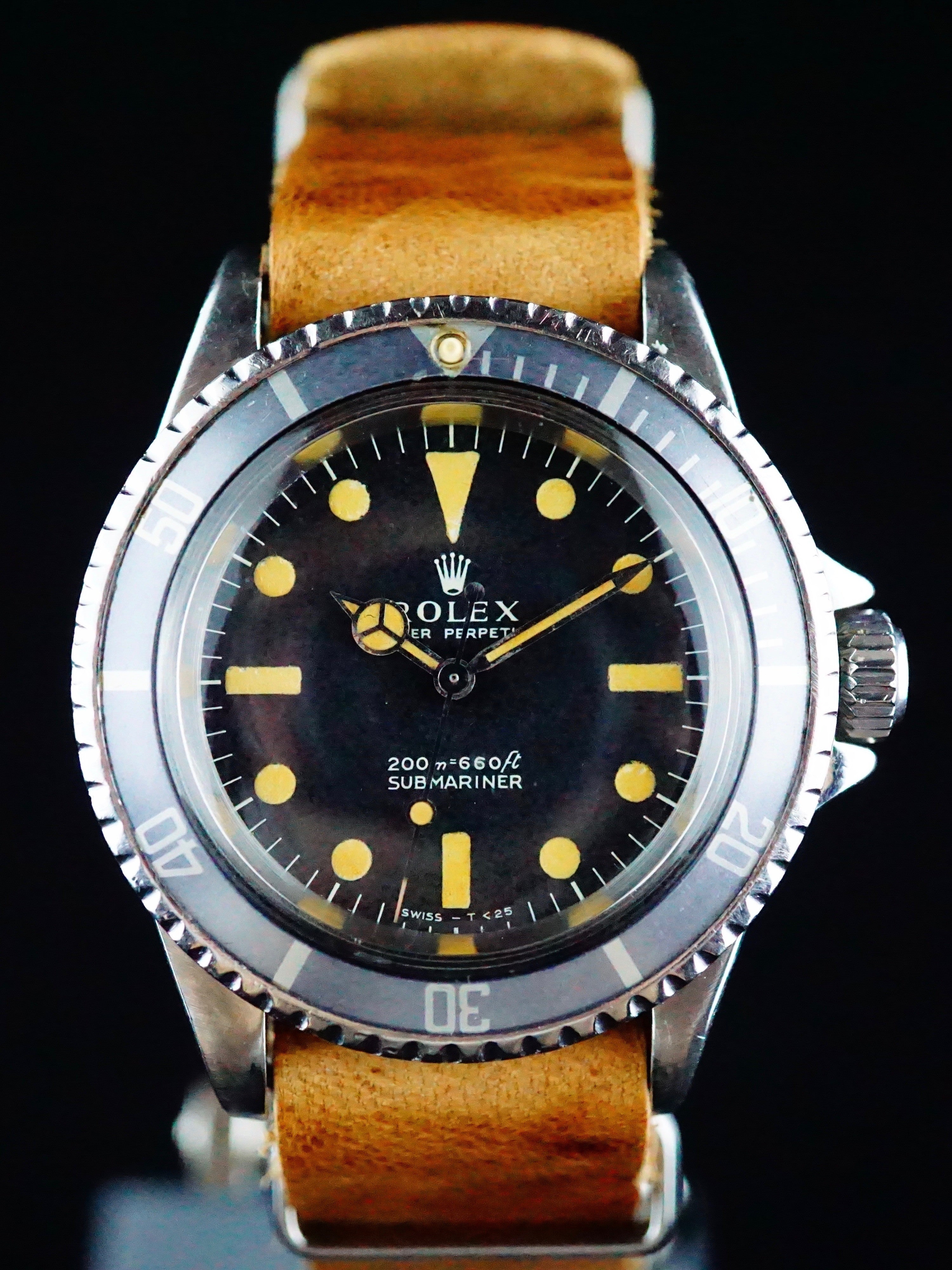 1968 Rolex Submariner (Ref. 5513) Meters First "Pumpkin"