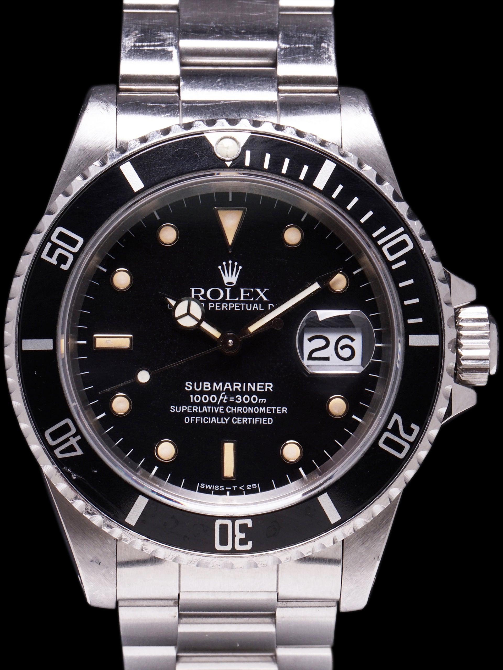 1989 Rolex Submariner (Ref. 16610) W/ Papers and Hangtags