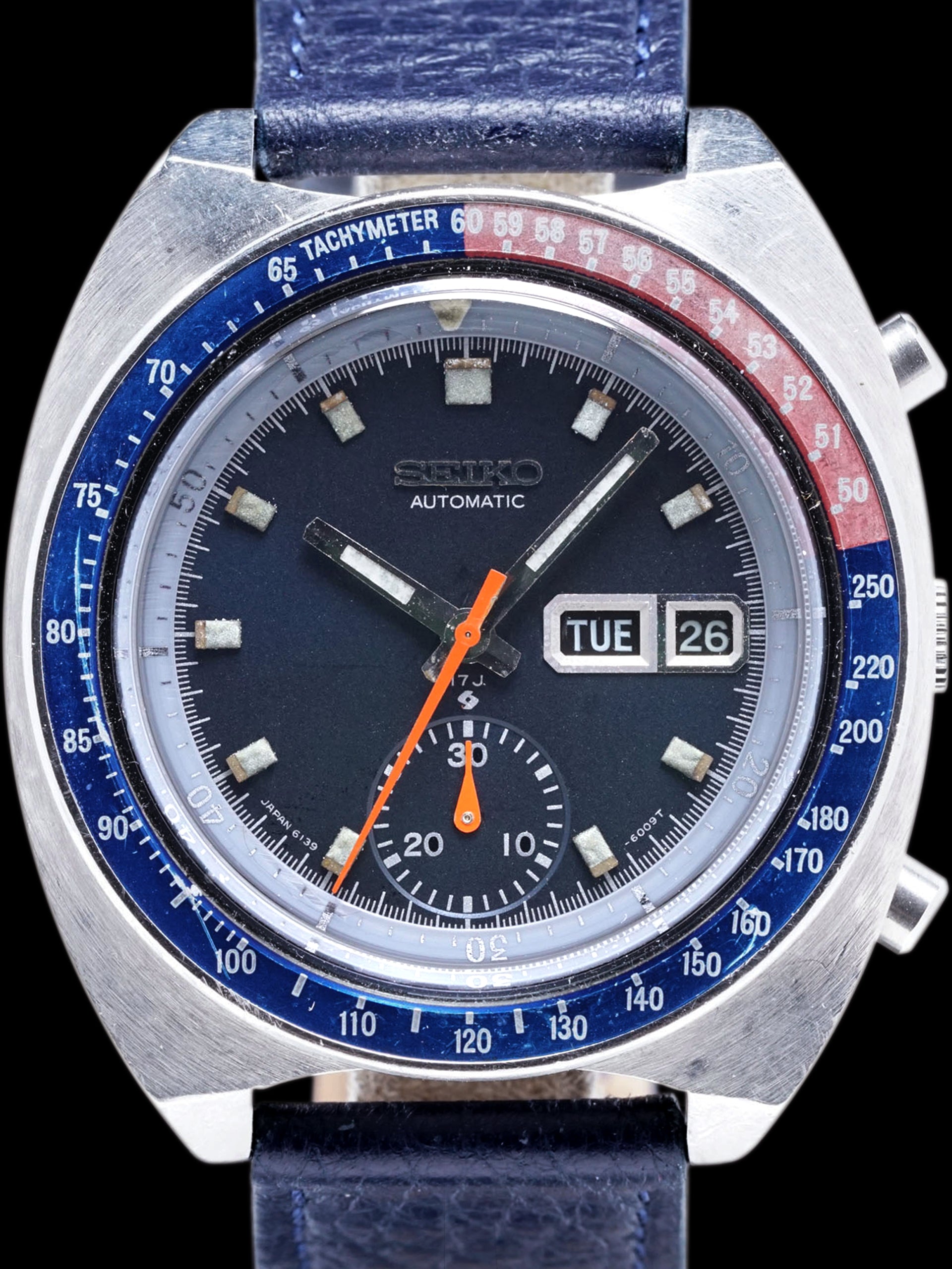 1974 Seiko Chronograph (Ref. 6139-6005) "Blue Pogue"