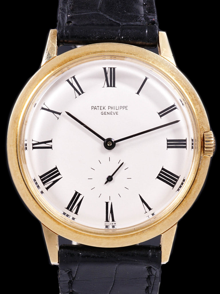 1967 Patek Philippe Ref. 3542 18k Yellow Gold w/ Box & Original Papers