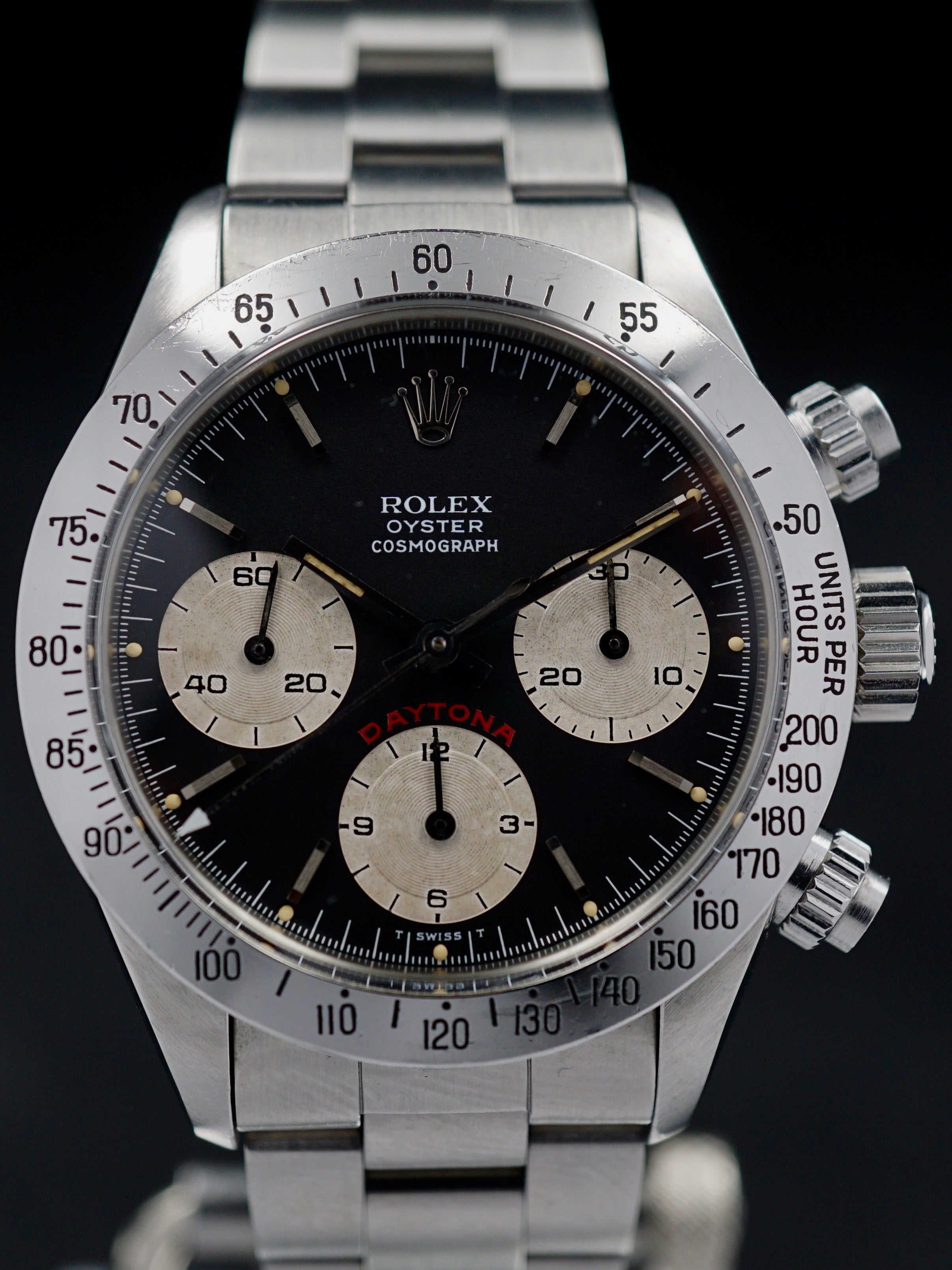 1979 Rolex Daytona 6265 Black Big Red Daytona Dial