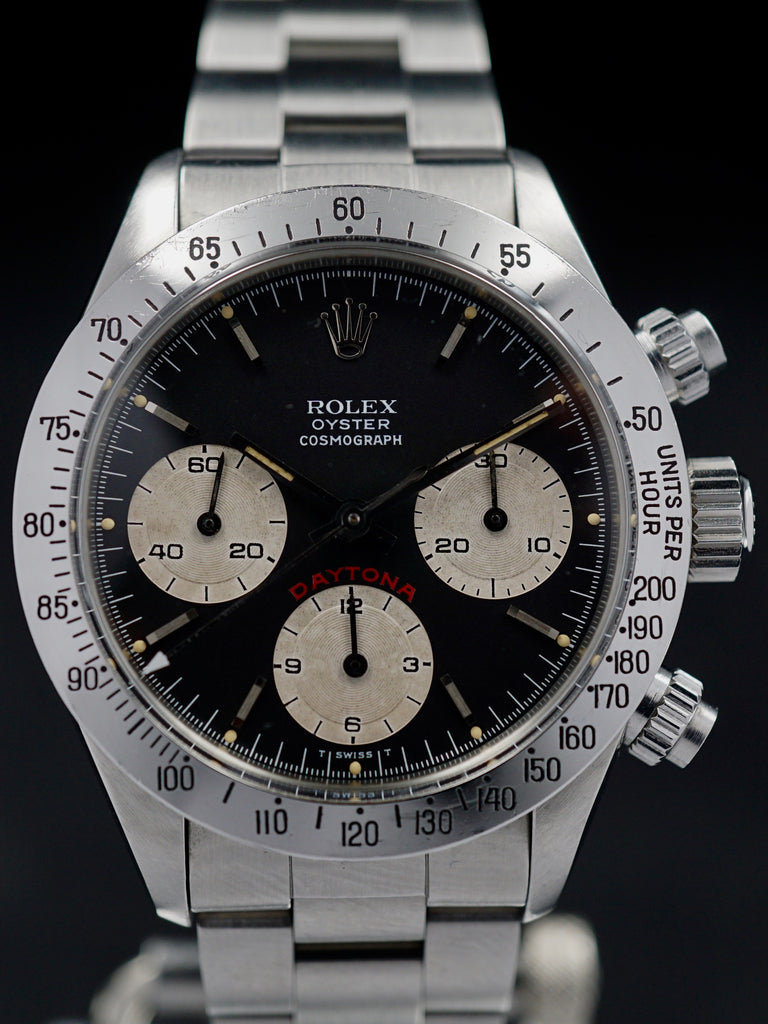 1979 Rolex Daytona 6265 Black Big Red Daytona Dial