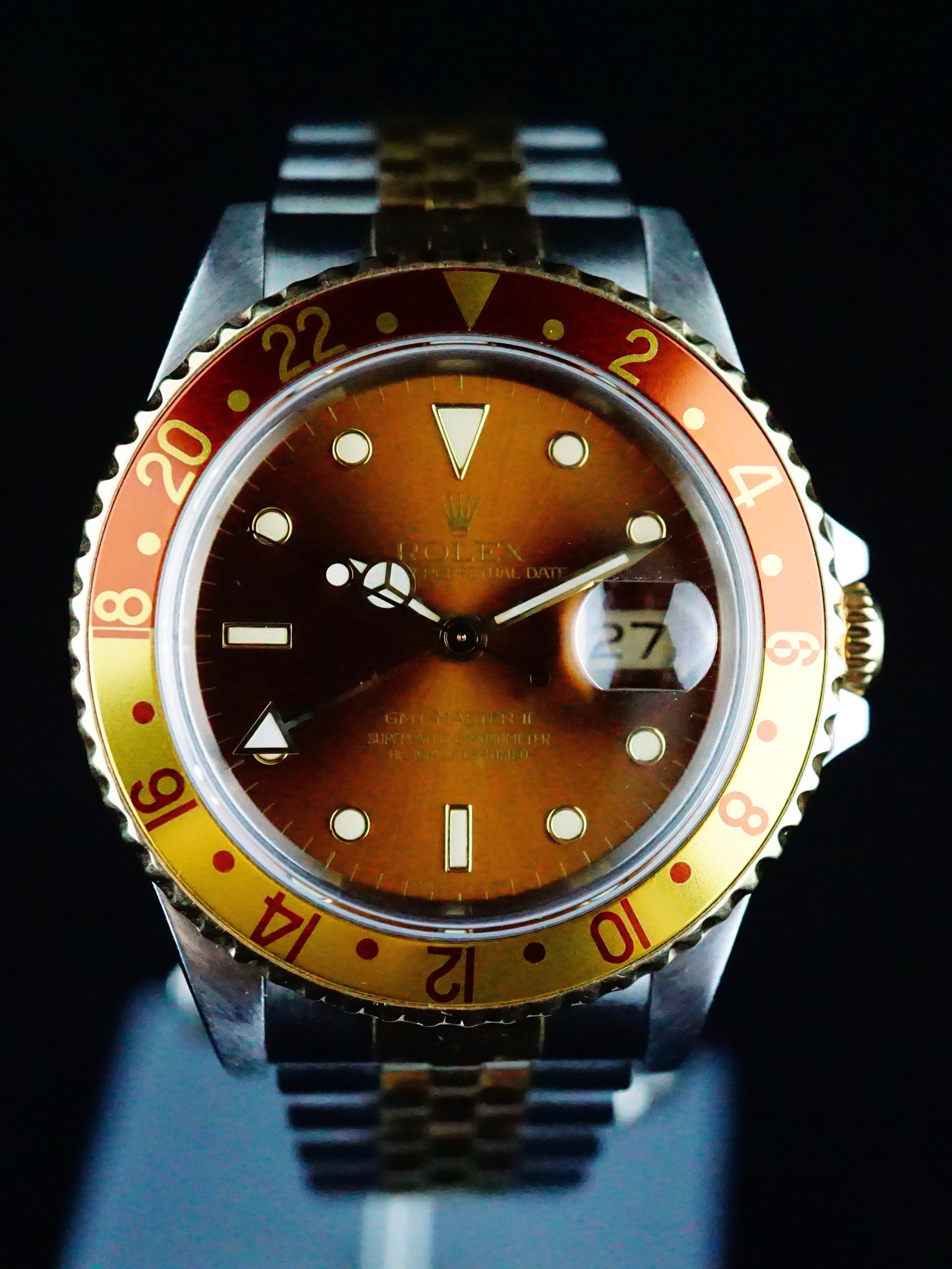 1991 Rolex Two Tone GMT "Root Beer" (Ref. 16713)