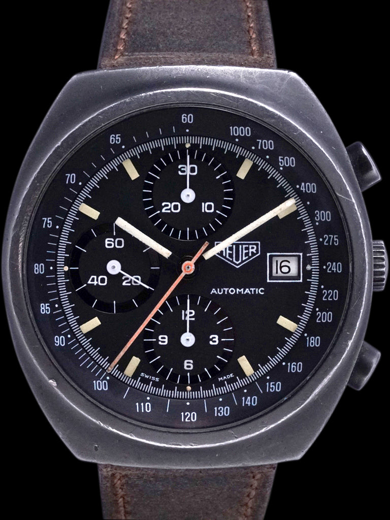 1980s Heuer Automatic Chronograph (Ref. 750.502) Original PVD