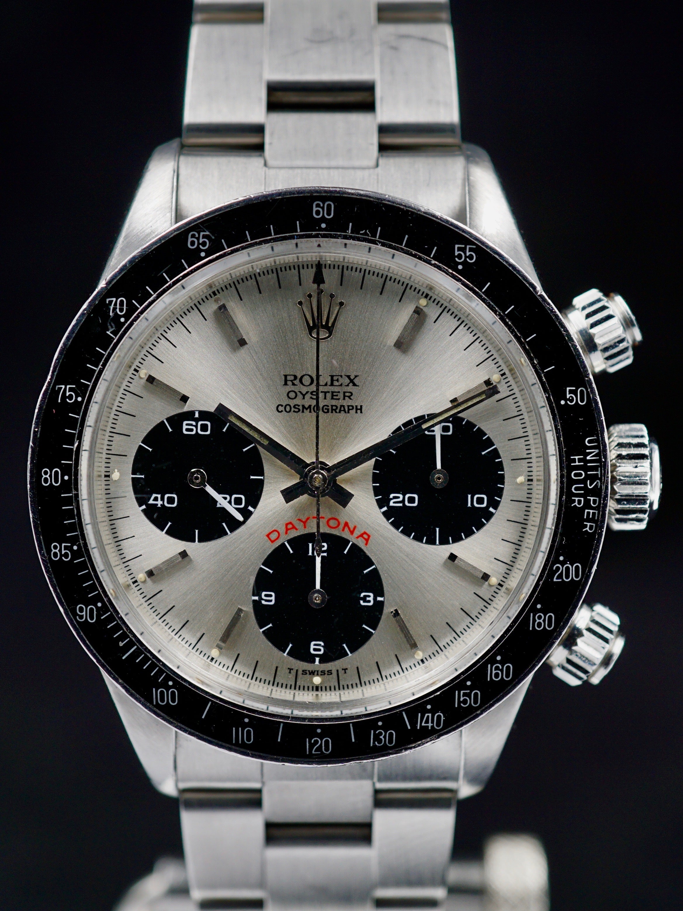 1978 Rolex Daytona 6263 Silver Big Red Daytona Dial