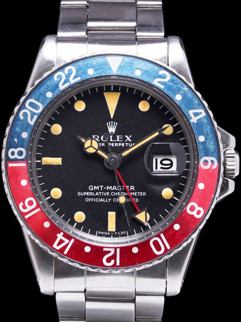 1970 Rolex GMT-Master (Ref. 1675) Mk. I "Long E" W/ Hangtag & Booklets