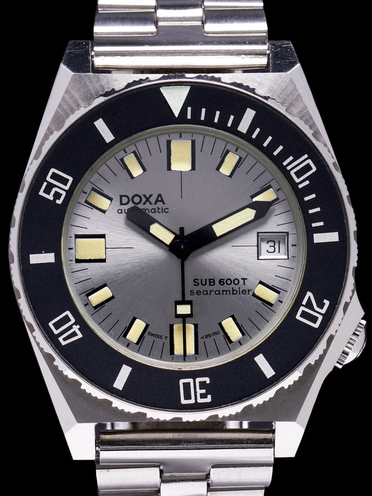 1983 DOXA Sub 600T Searambler Silver Dial (Aubry Era)