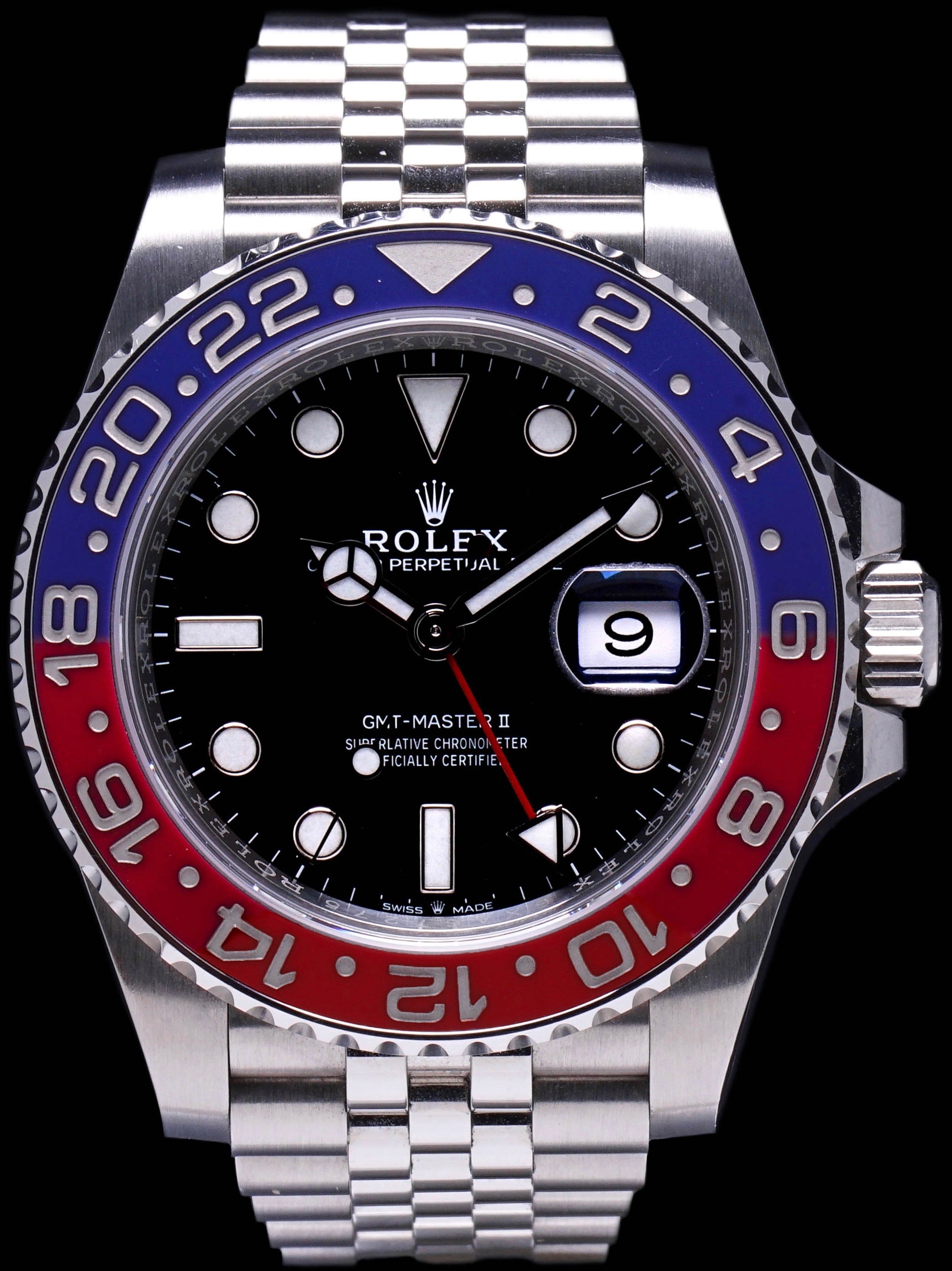 2018 Rolex GMT-Master II (Ref. 126710 BLRO) "Pepsi" with Box and Card