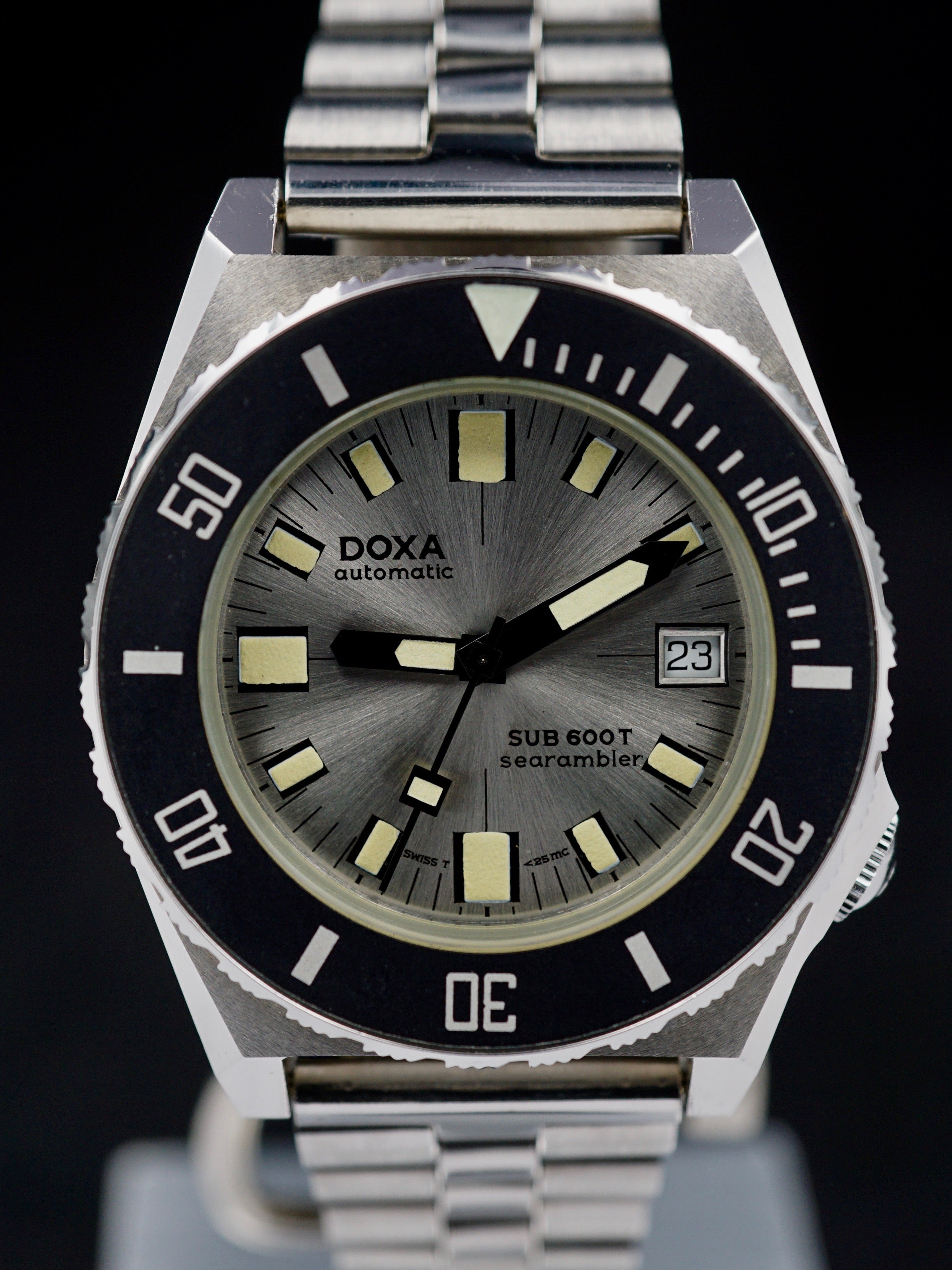 1983 DOXA Sub 600T Searambler Silver Dial (Aubry Era)