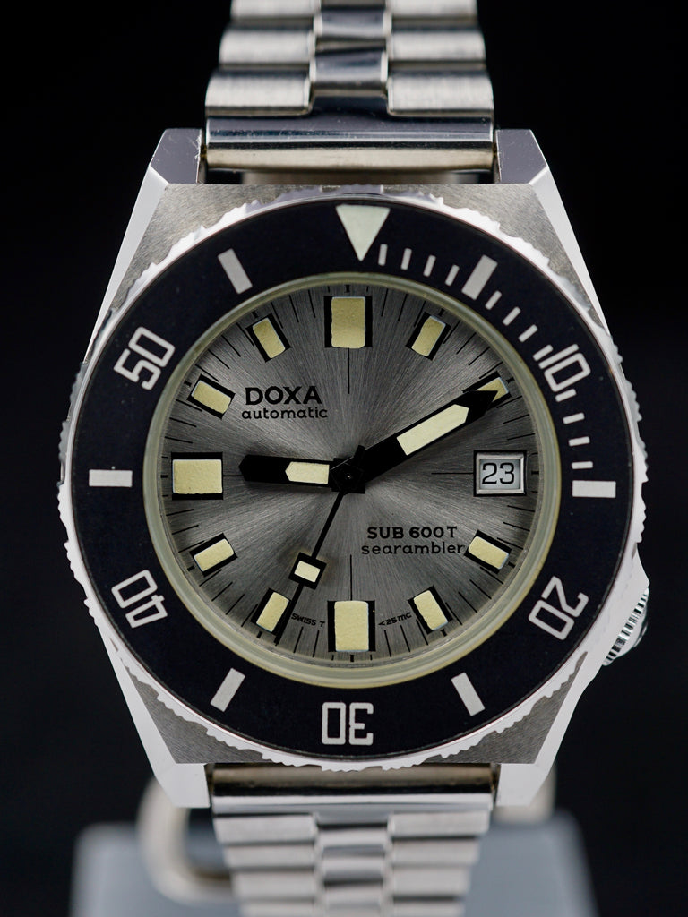 1983 DOXA Sub 600T Searambler Silver Dial (Aubry Era)