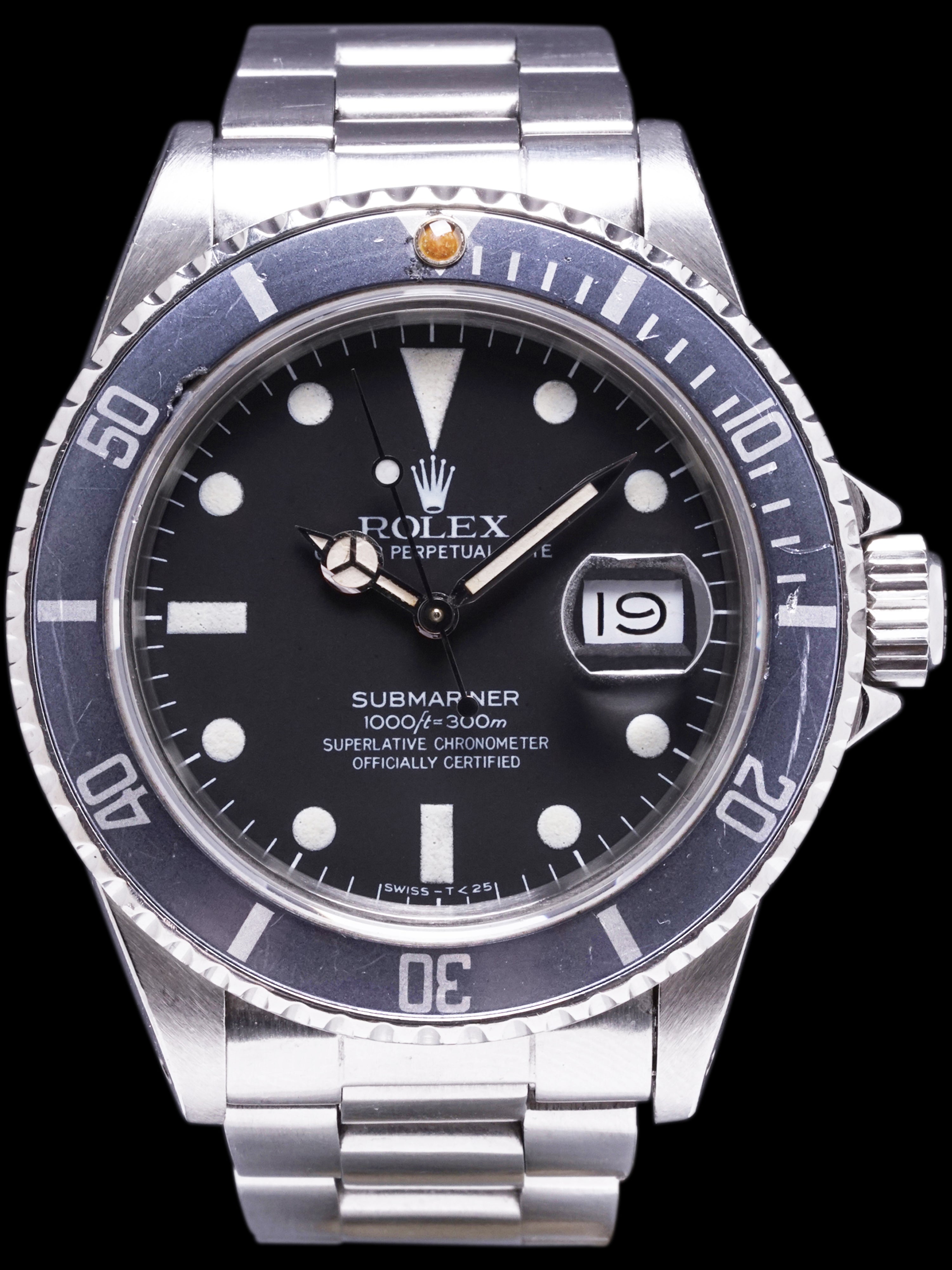 1981 Rolex Submariner (Ref.16800) Matte Dial