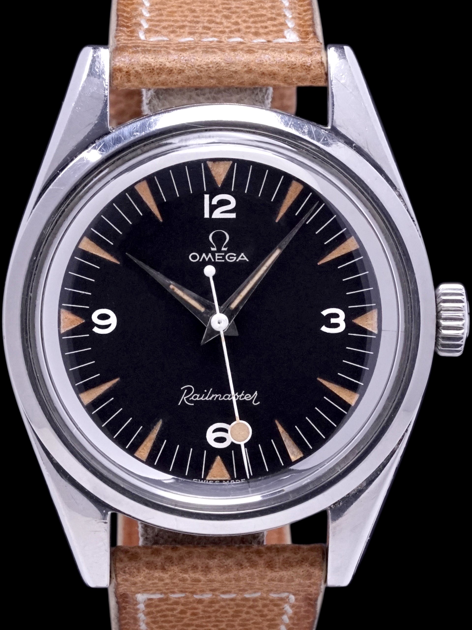 1960 Omega Railmaster (Ref. 2914-6) "Lollipop"