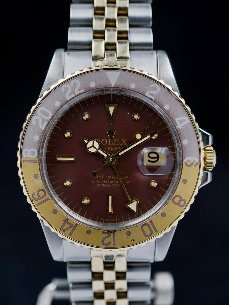 1971 Rolex Two Tone GMT Ref. 1675 "Rootbeer"