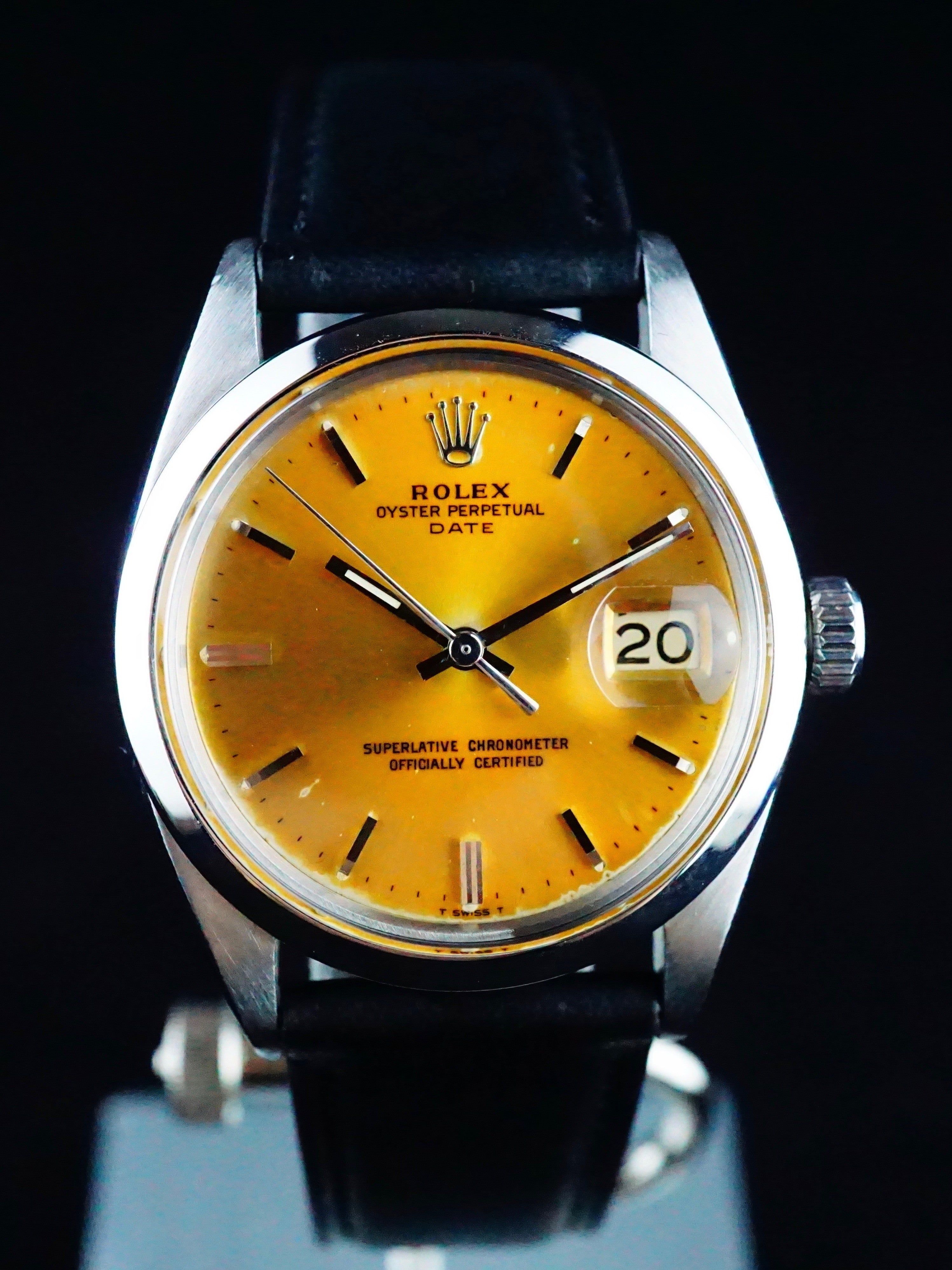 1966 Rolex Oyster Perpetual Date (Ref. 1500) Tropical Dial