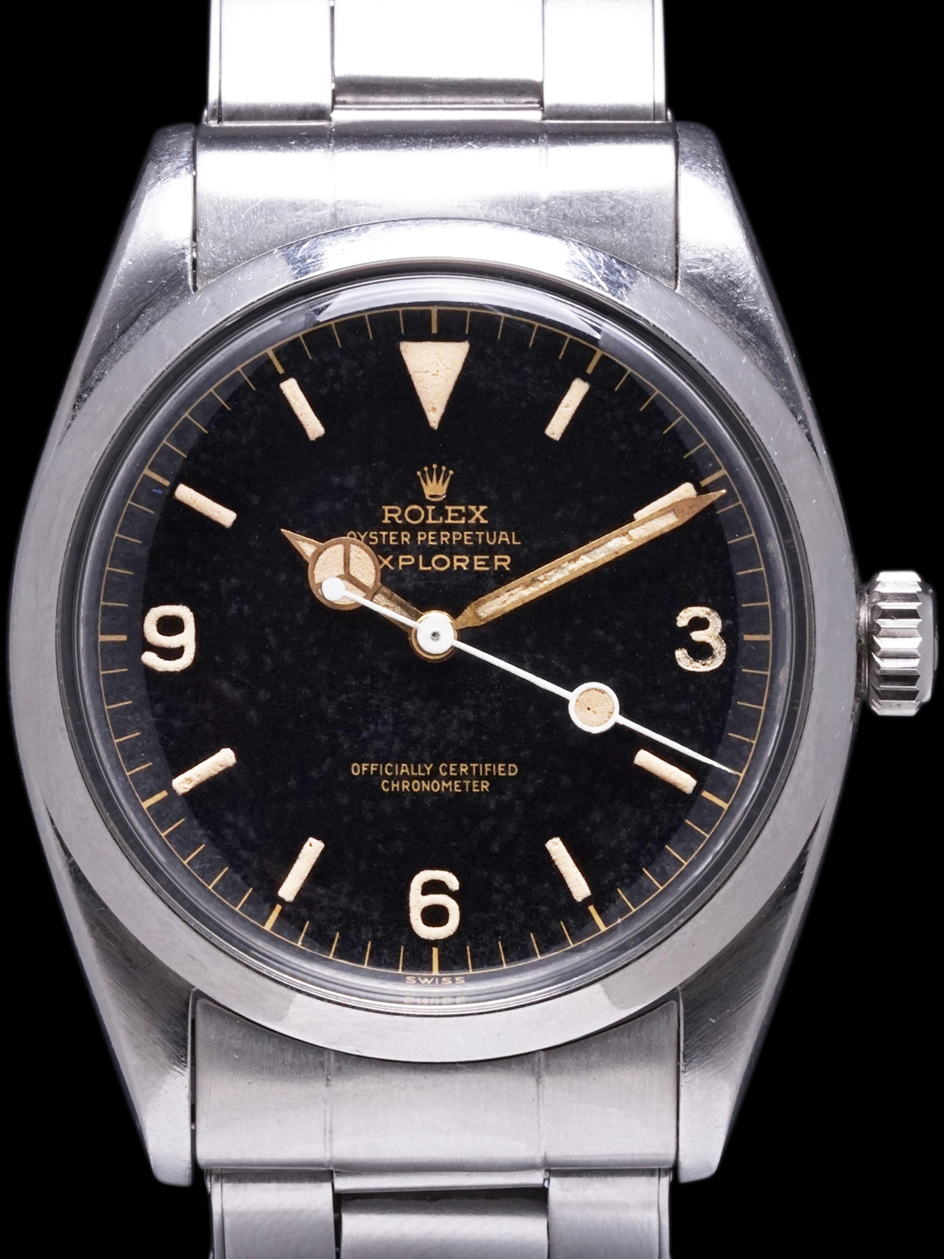 1957 Rolex Explorer I (Ref. 6610) GILT Chapter Ring