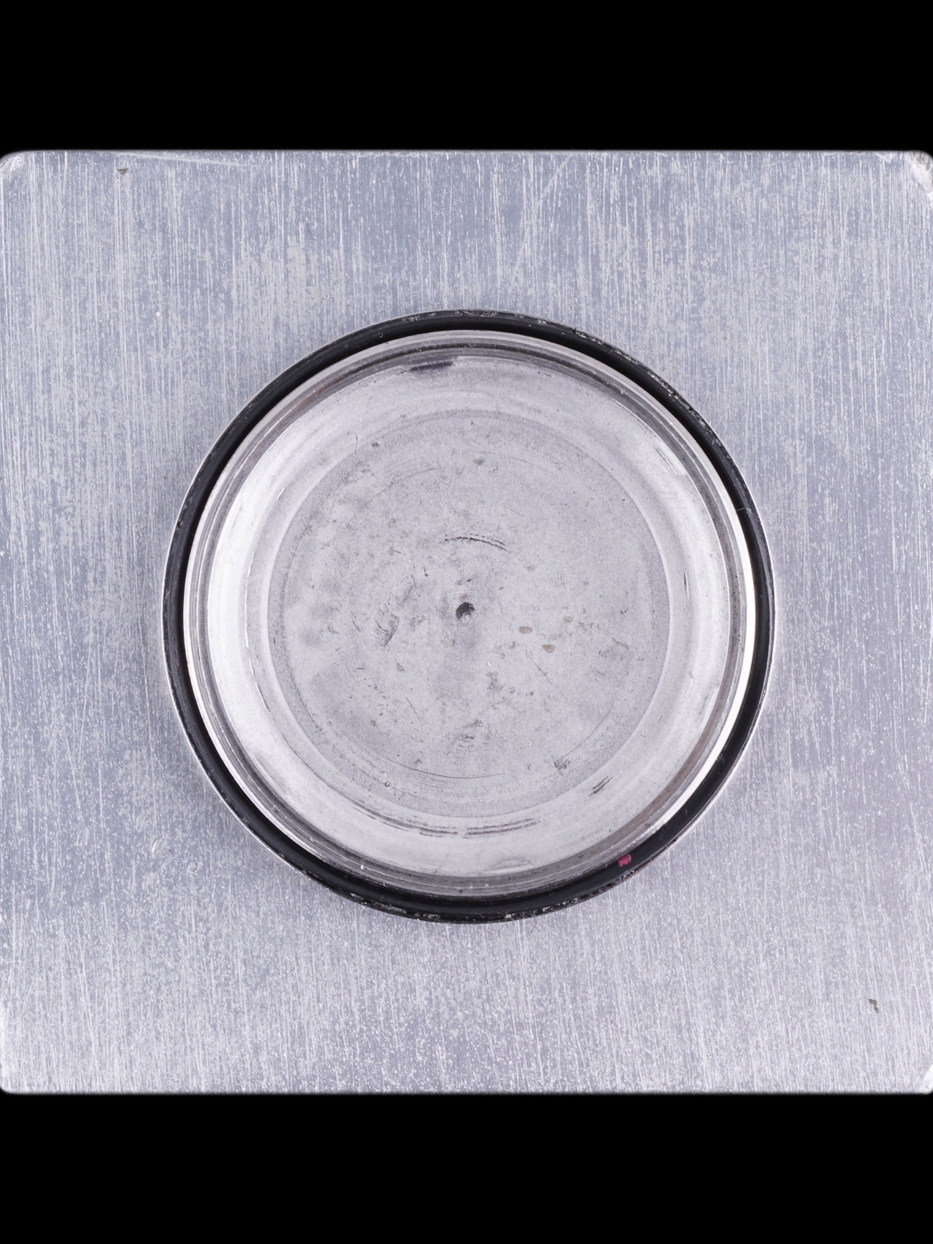 Seiko 6139-6010, Blue Dial. Documented specimen has a partially repaired minute hand. Photo: Craft + Tailored. · Photo: Craft + Tailored · © Craft + Tailored, used with permission · Source: https://www.craftandtailored.com/products/1969-seiko-chronograph-ref-6139-6010