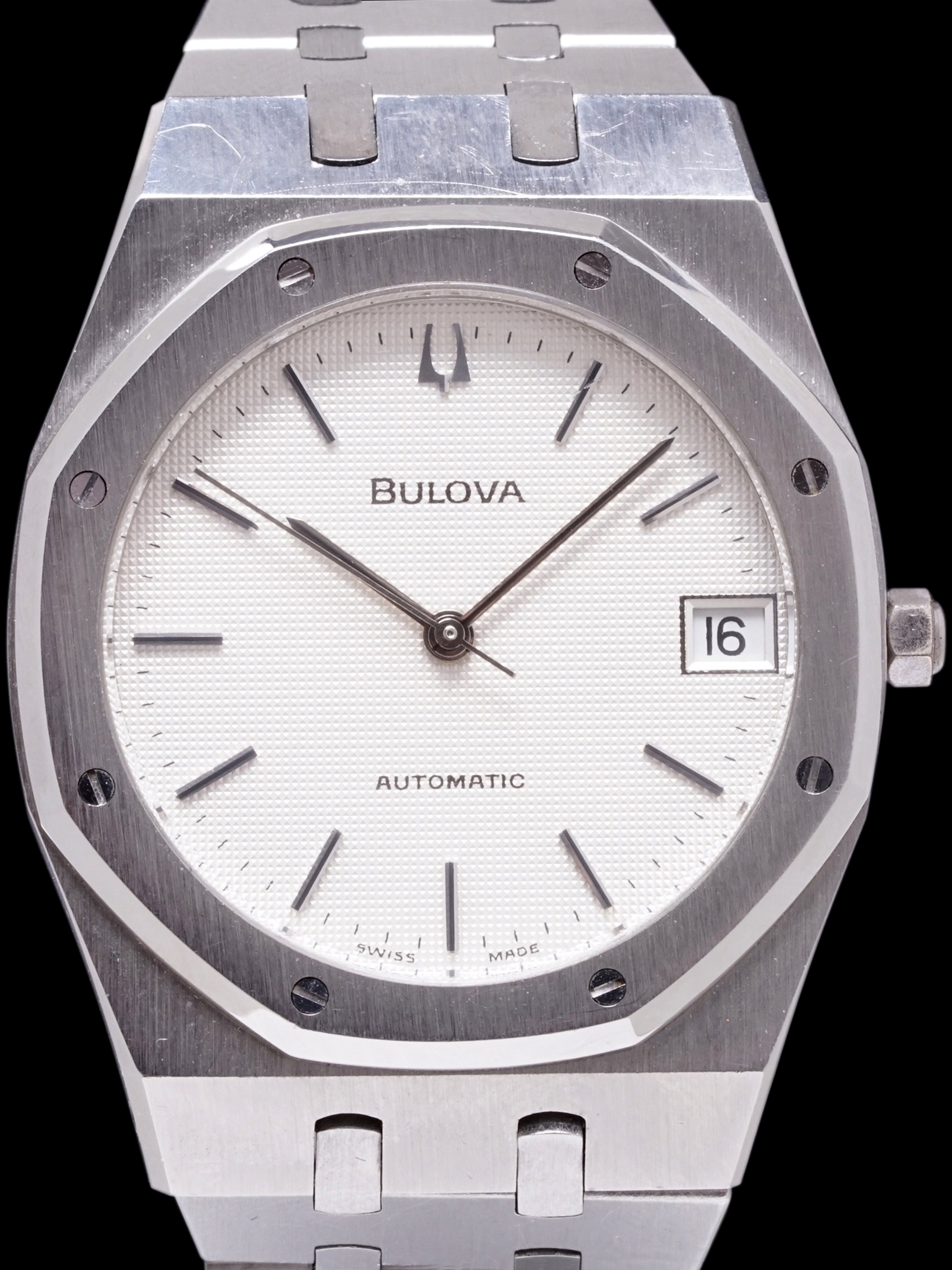 *Unpolished* 1979 Bulova (Ref. 4420101) "Royal Oak"