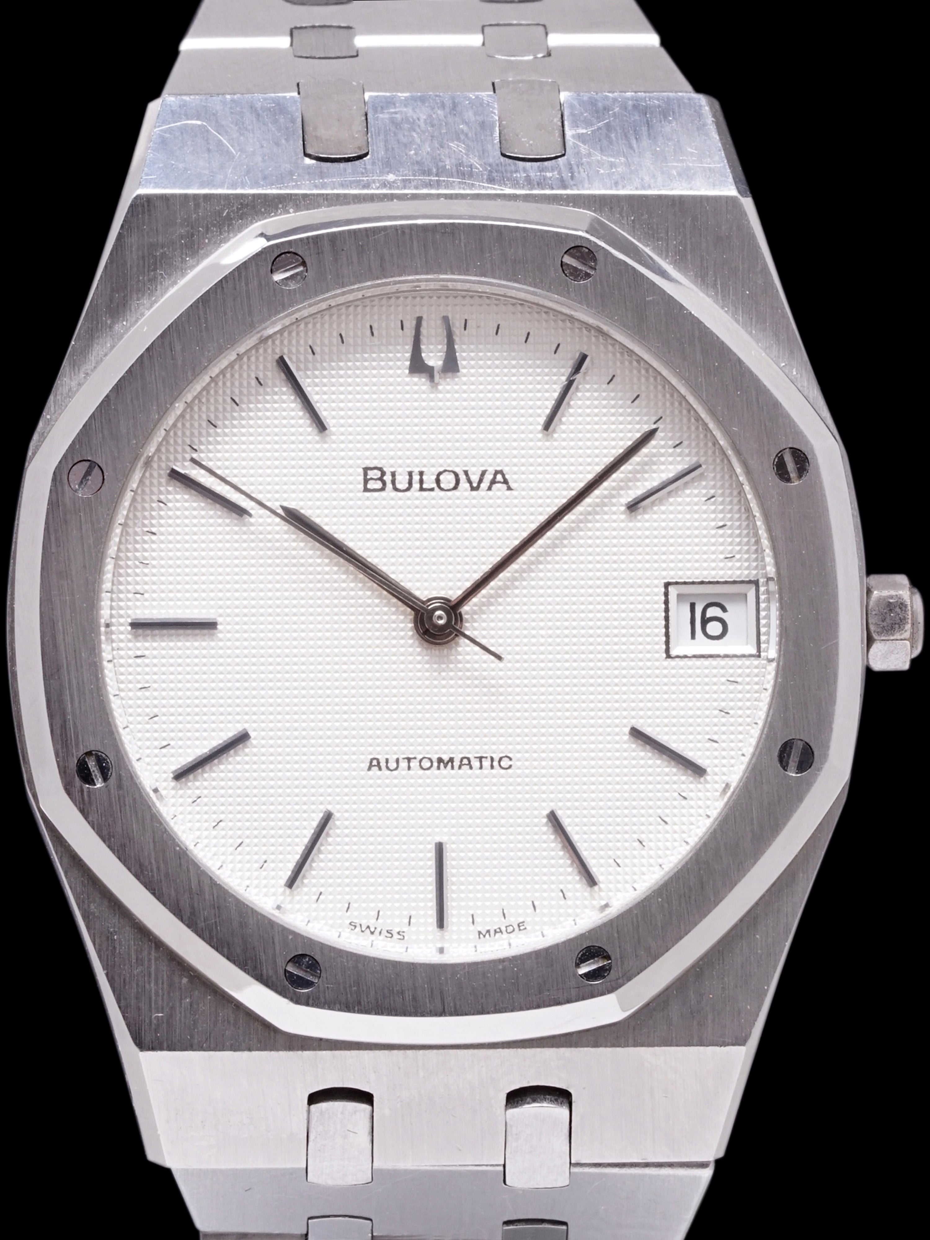 *Unpolished* 1979 Bulova (Ref. 4420101) "Royal Oak"