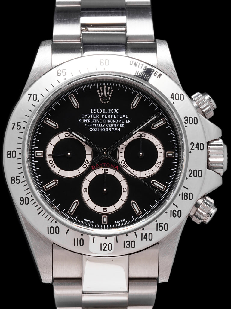 *Like New* 1999 Rolex Daytona (Ref. 16520) Black Dial "Mk. V" W/ Guarantee Paper