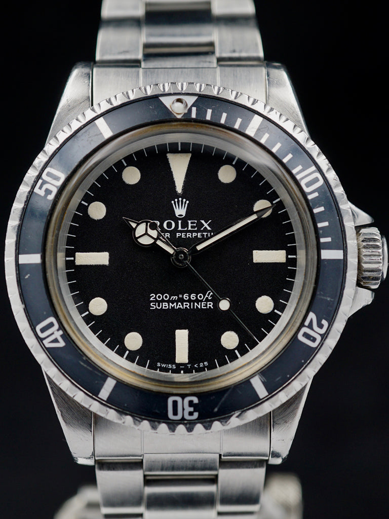 1968 Rolex Submariner (Ref. 5513) Meters First