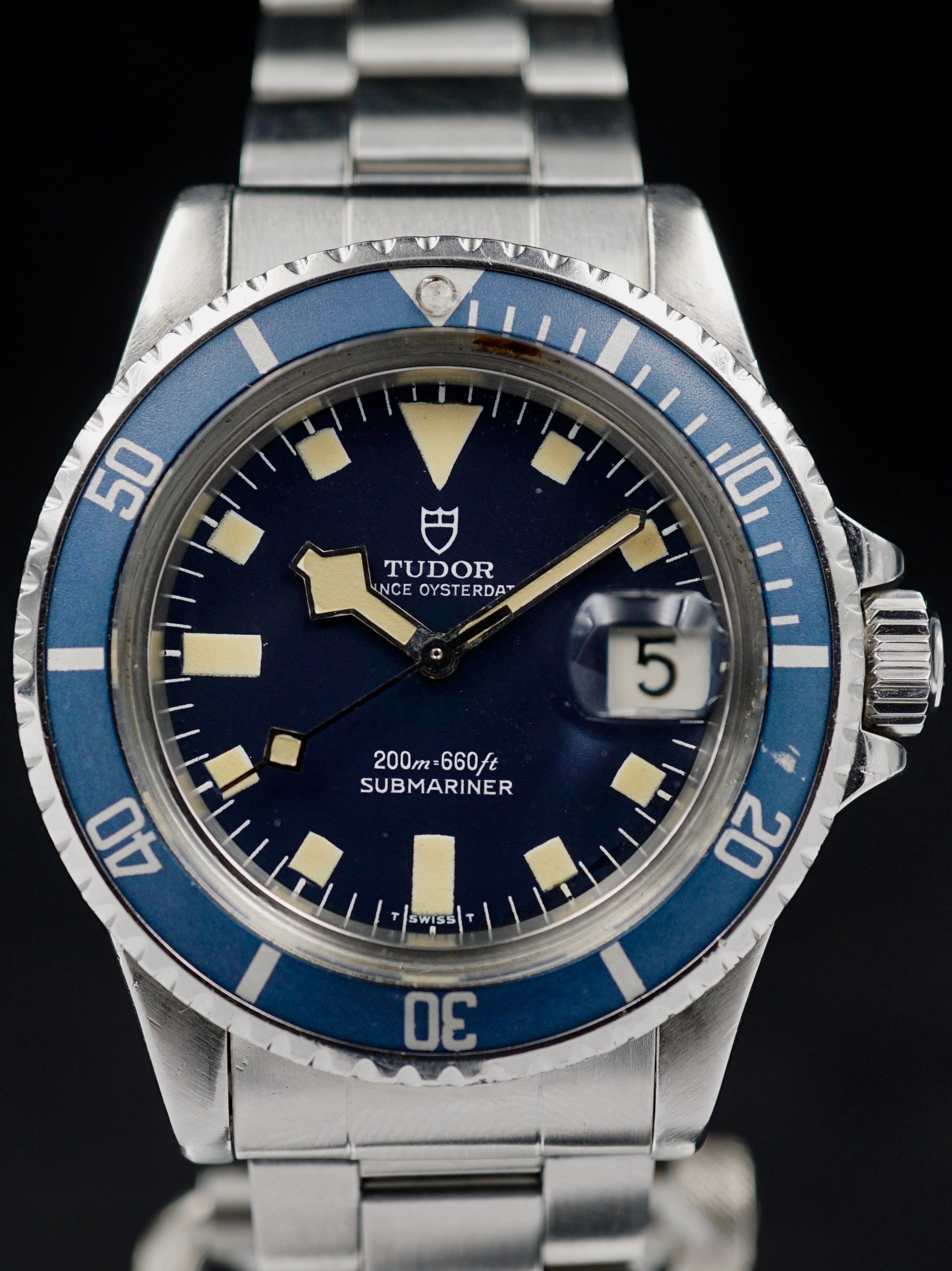 1979 Tudor Submariner Ref. 94110 Blue "Snowflake"